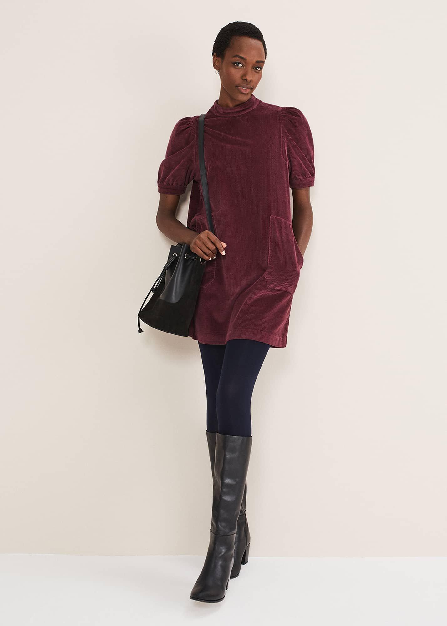 Elektra Corduroy Dress