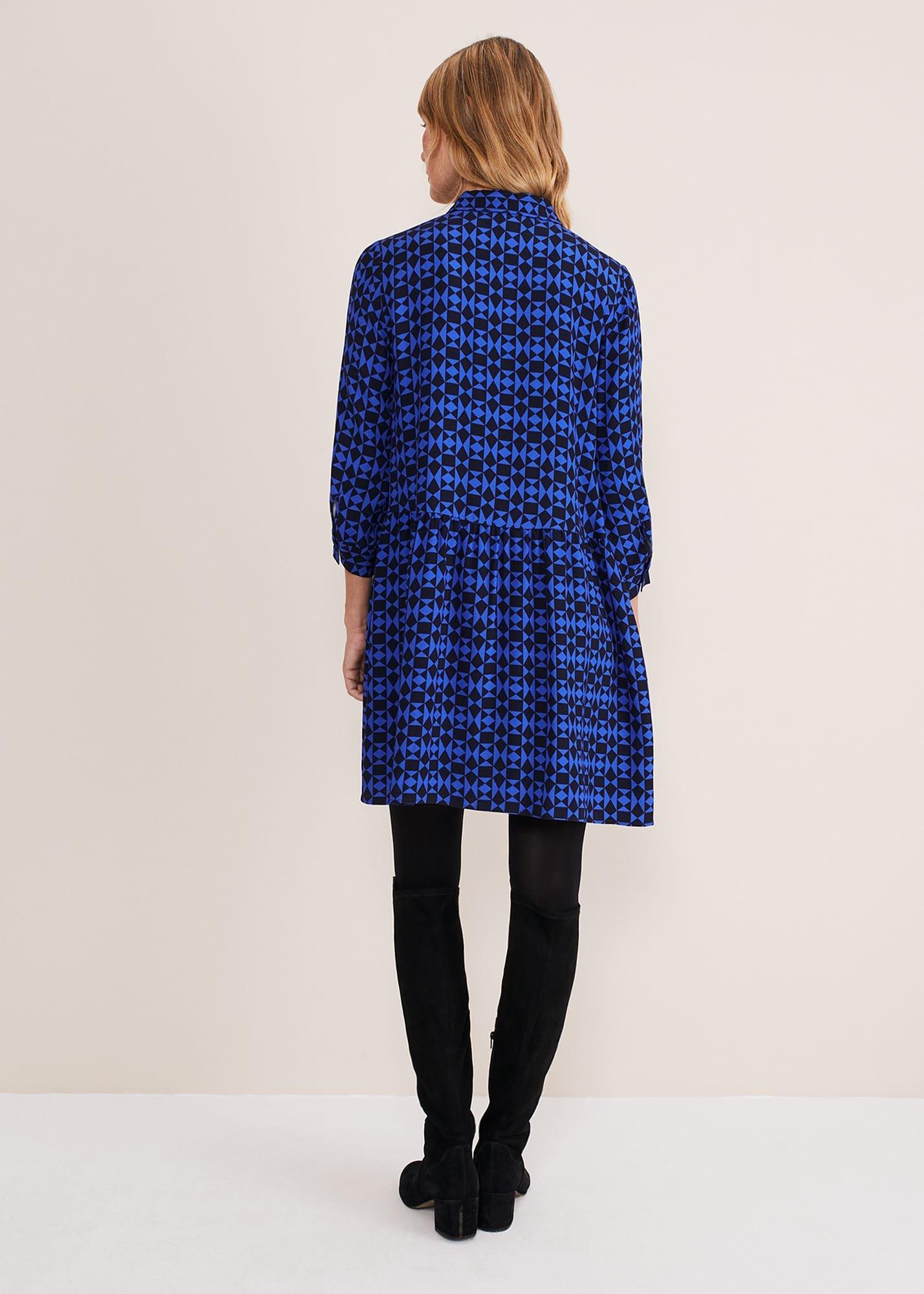 Bregitta Geo Swingdress