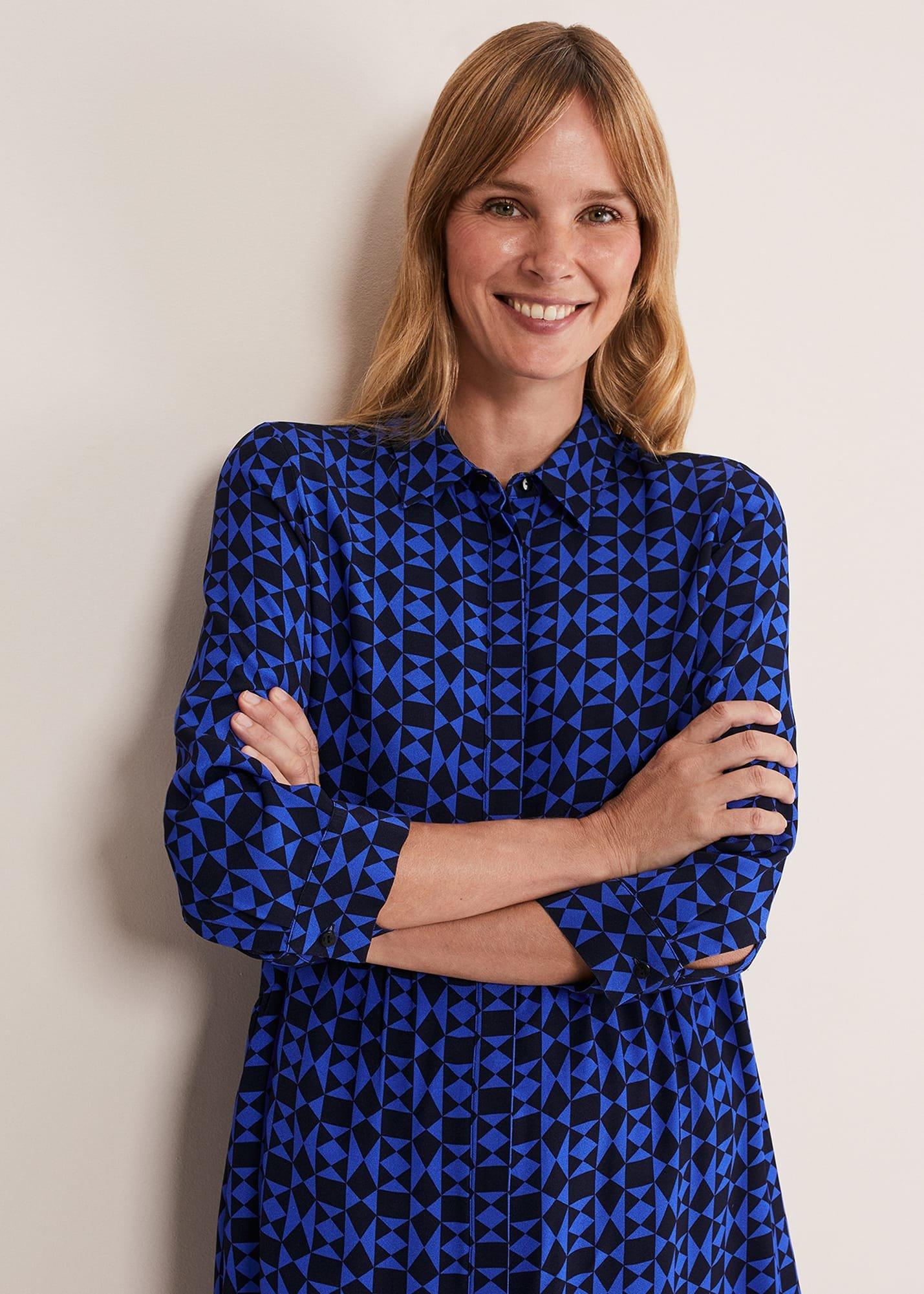 Bregitta Geo Swingdress