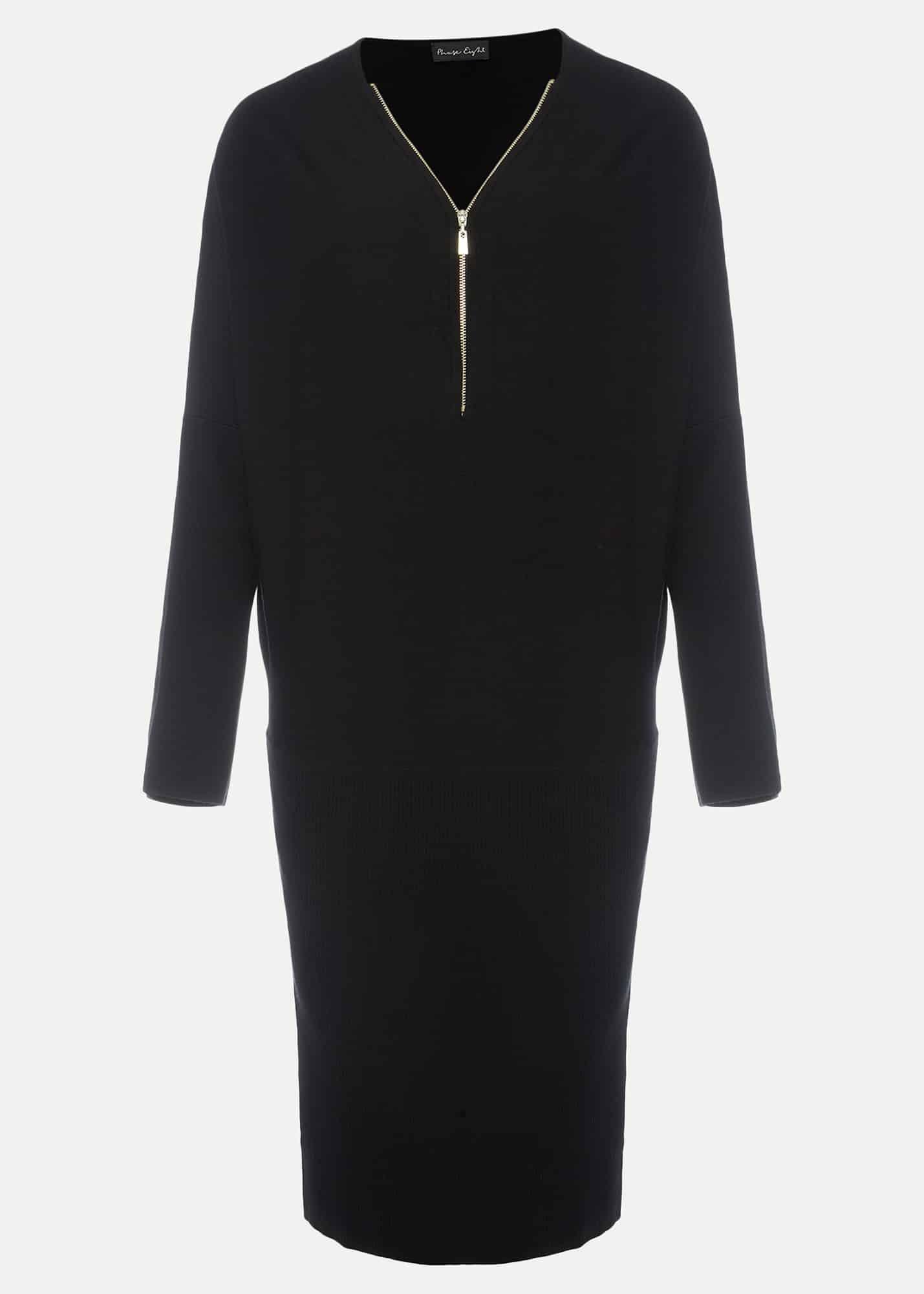 Becca Zip Neck Detail Dress