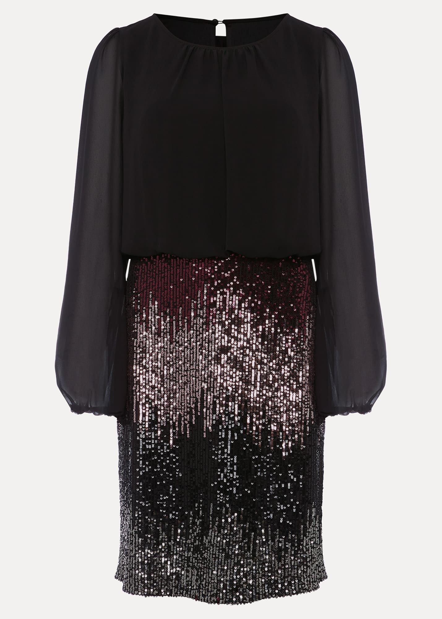 Angel Chiffon Sequin Dress