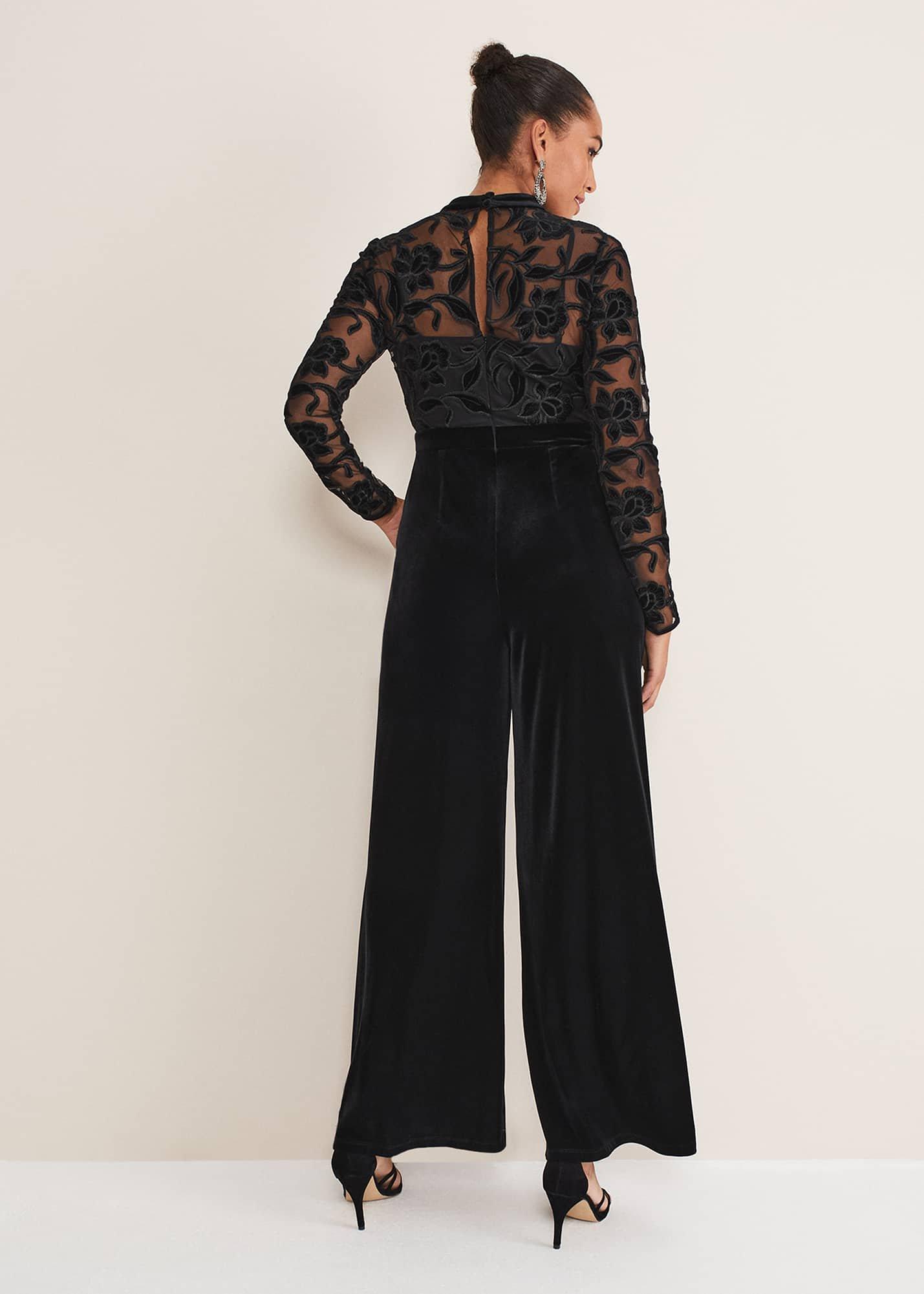 Angelica Velvet Jumpsuit