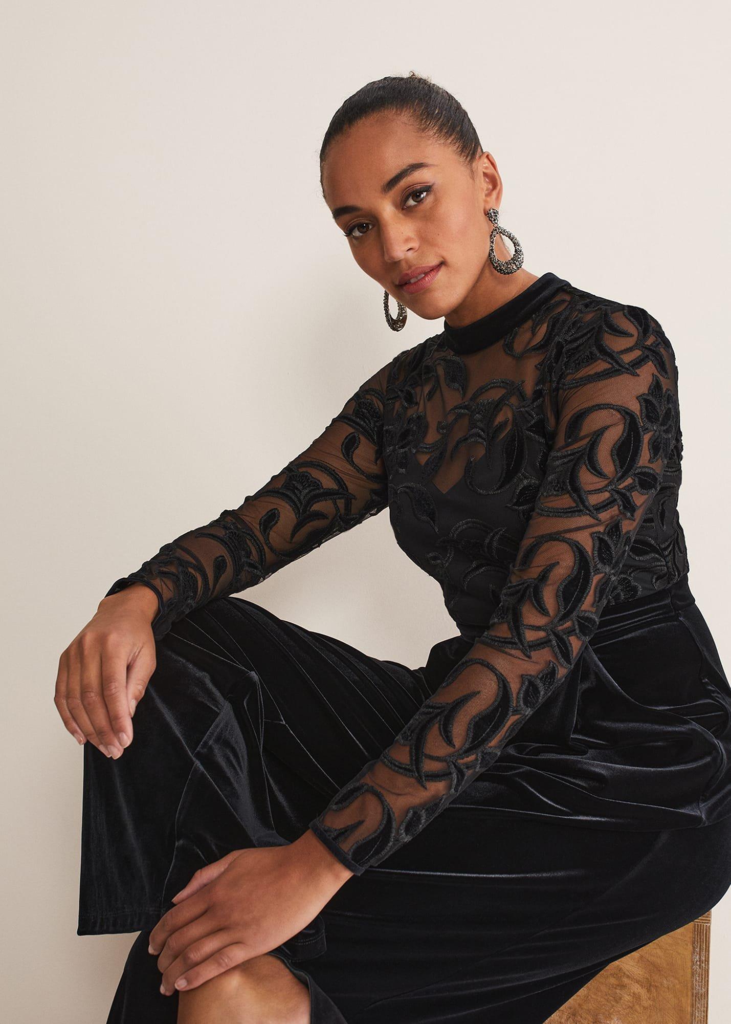 Angelica Velvet Jumpsuit