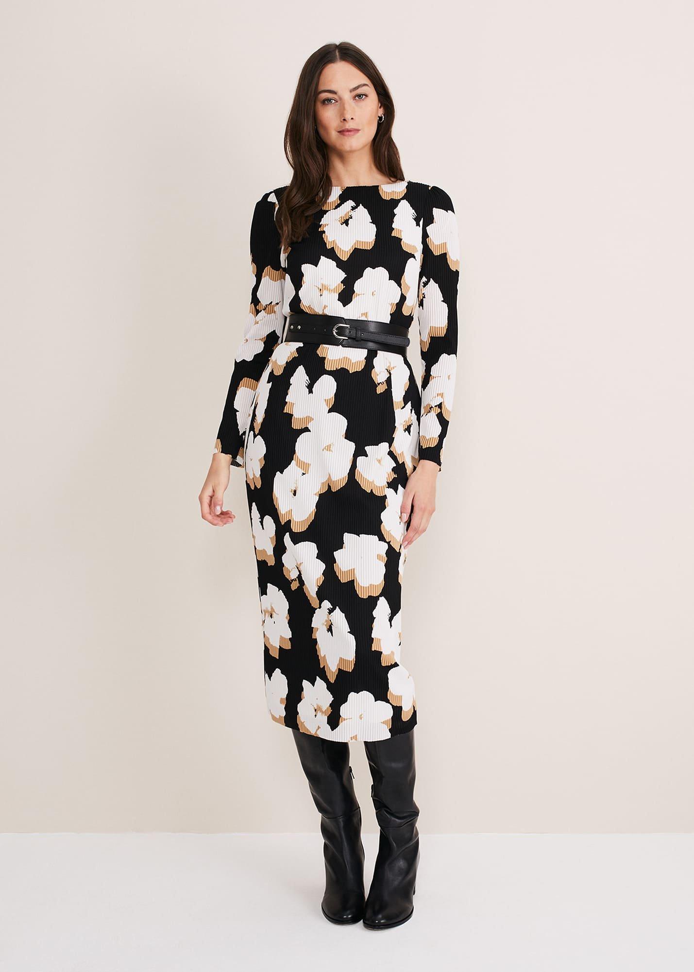 Kinzlee Printed Jersey Dress