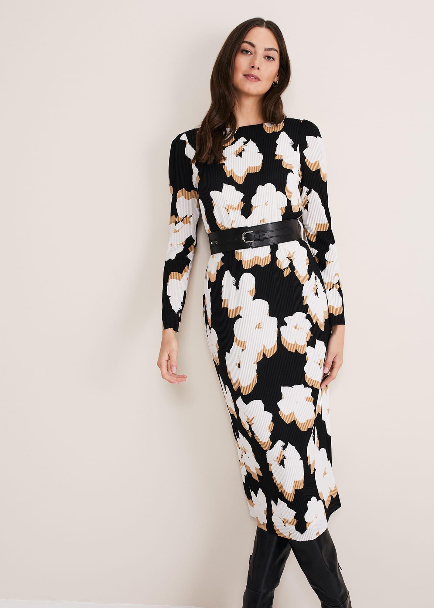 Kinzlee Printed Jersey Dress