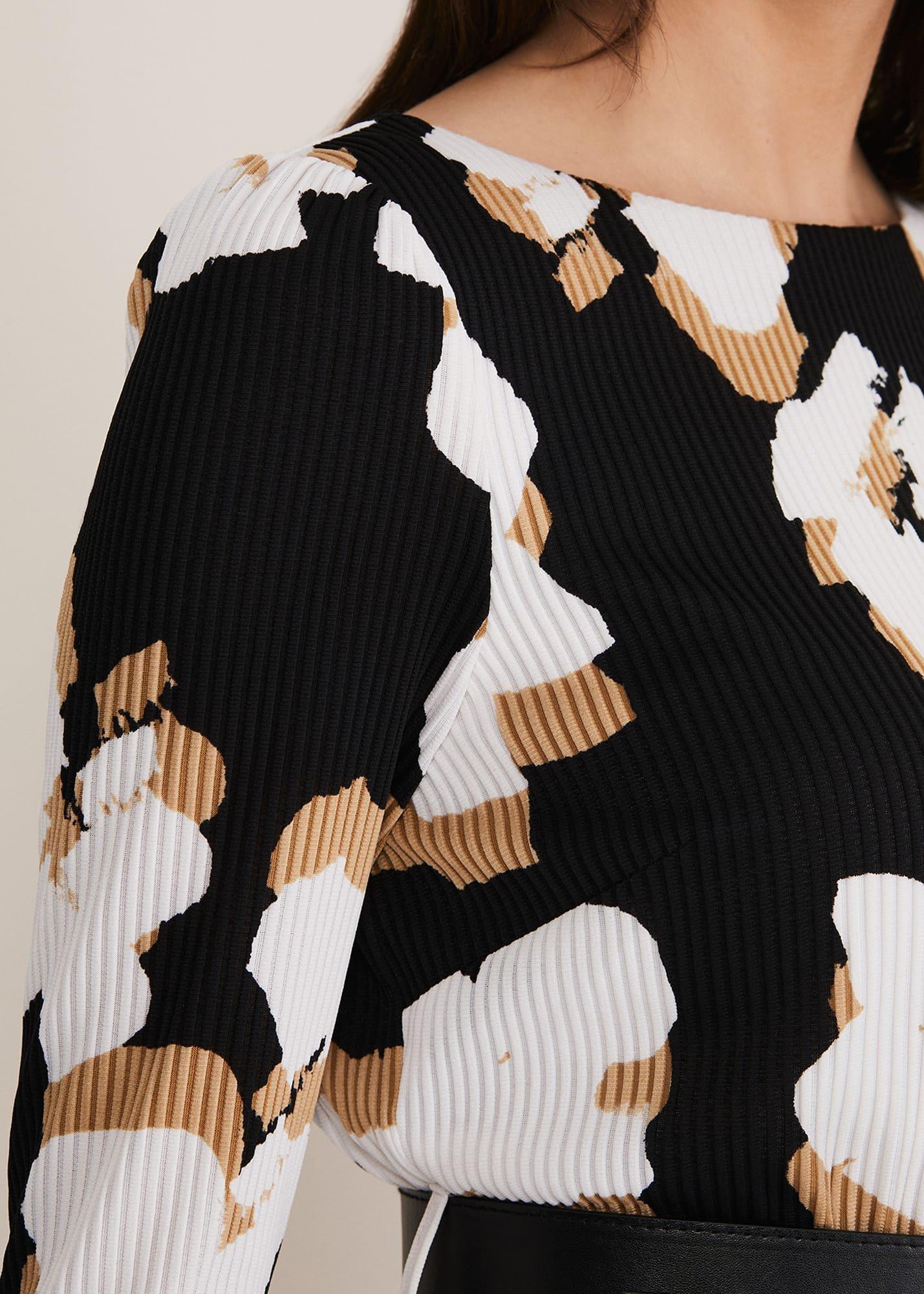 Kinzlee Printed Jersey Dress