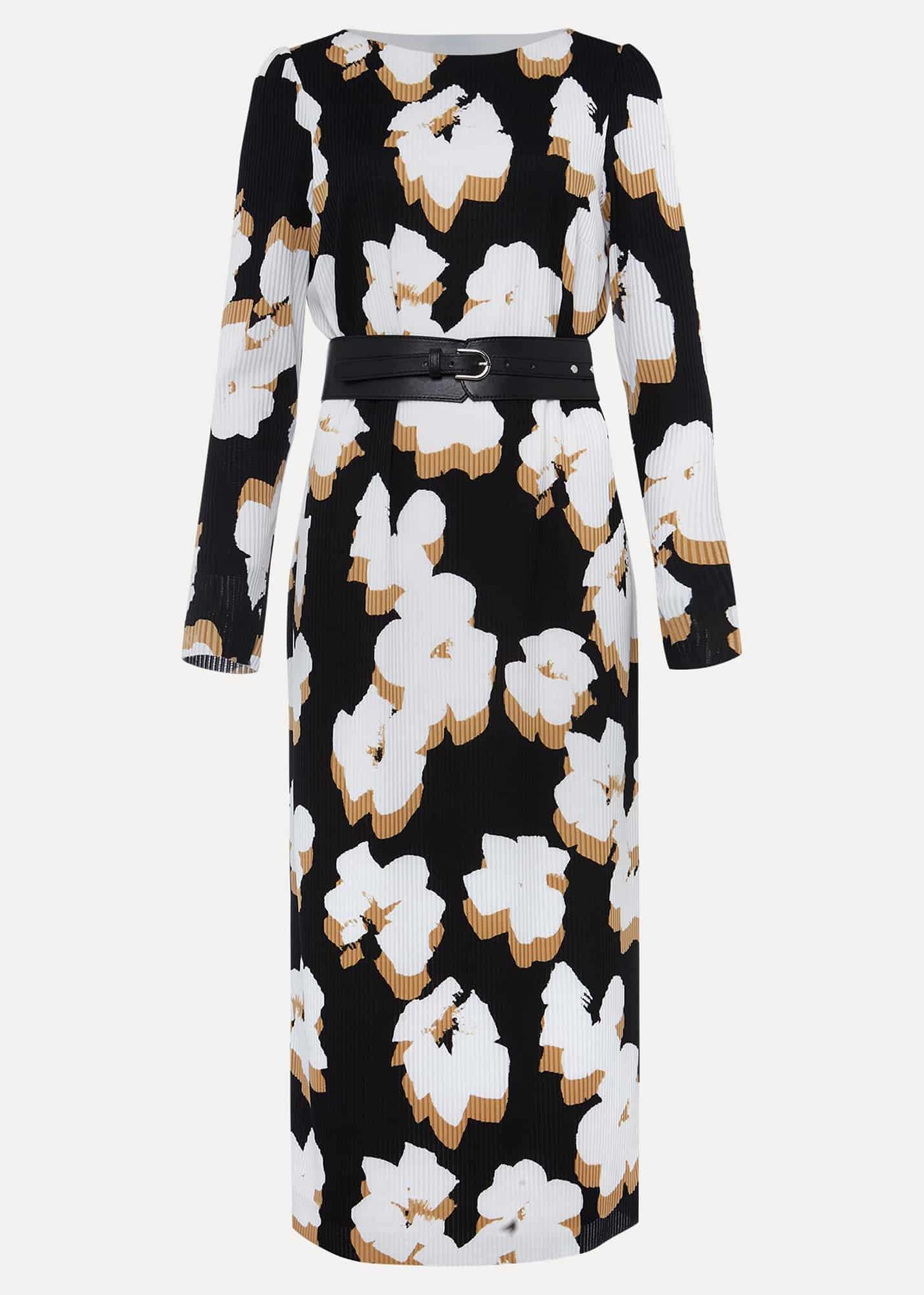 Kinzlee Printed Jersey Dress