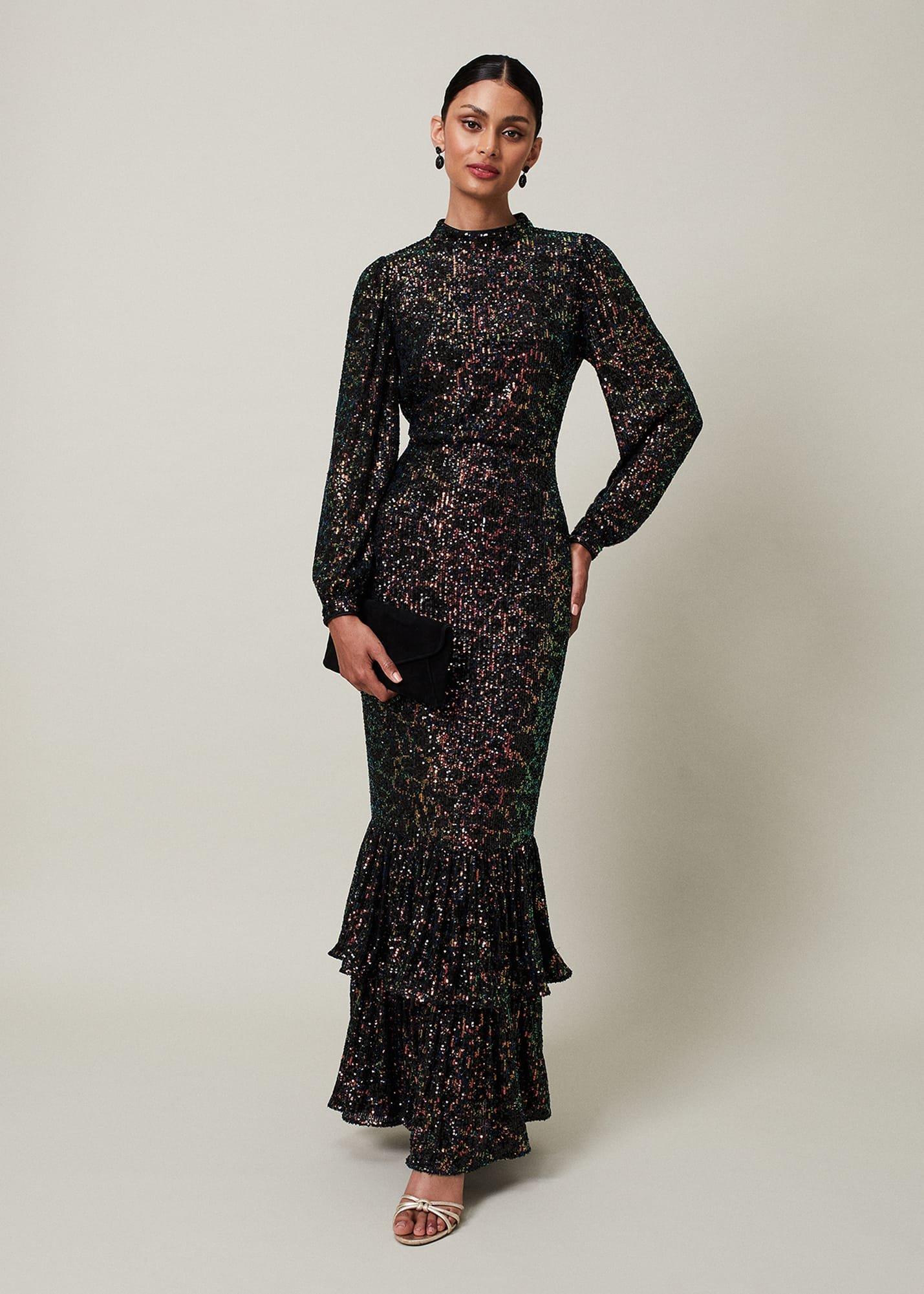 Celeste Sequin Maxi Dress