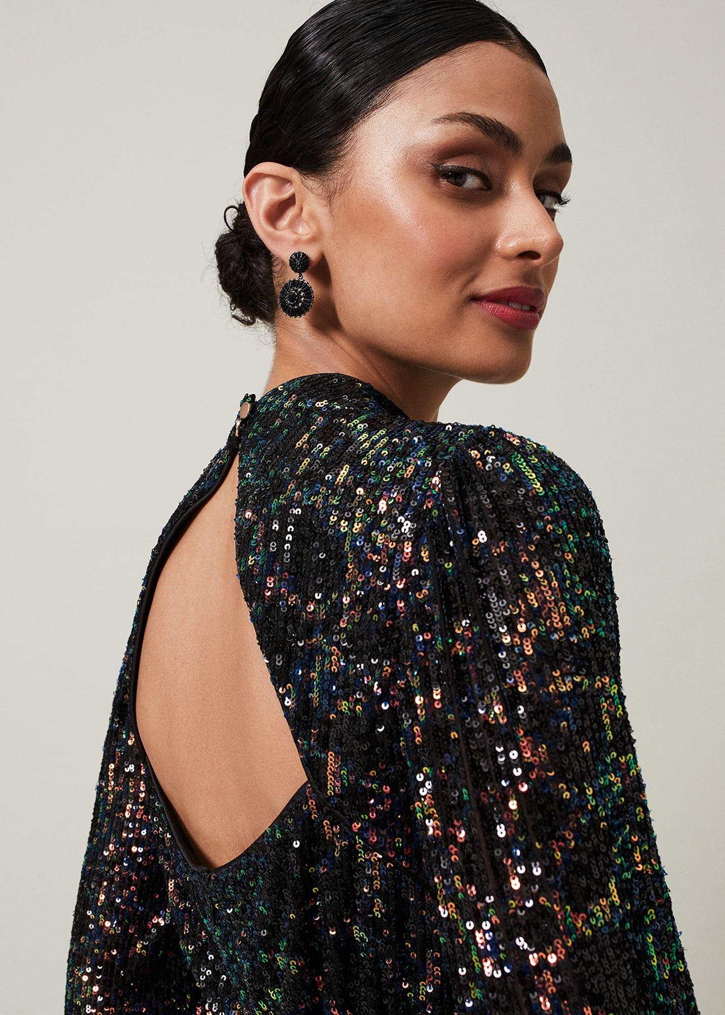 Celeste Sequin Maxi Dress