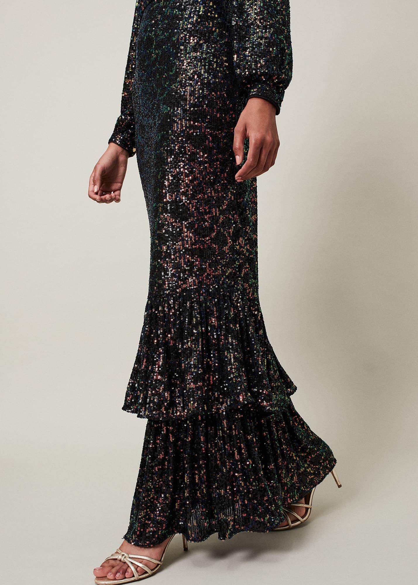 Celeste Sequin Maxi Dress