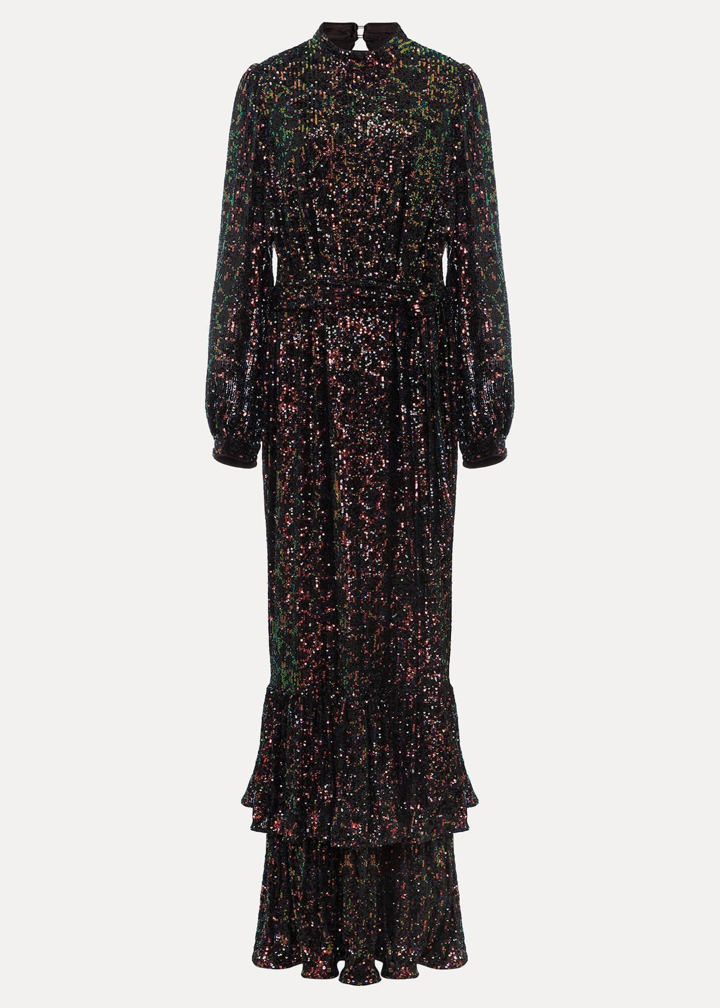 Celeste Sequin Maxi Dress