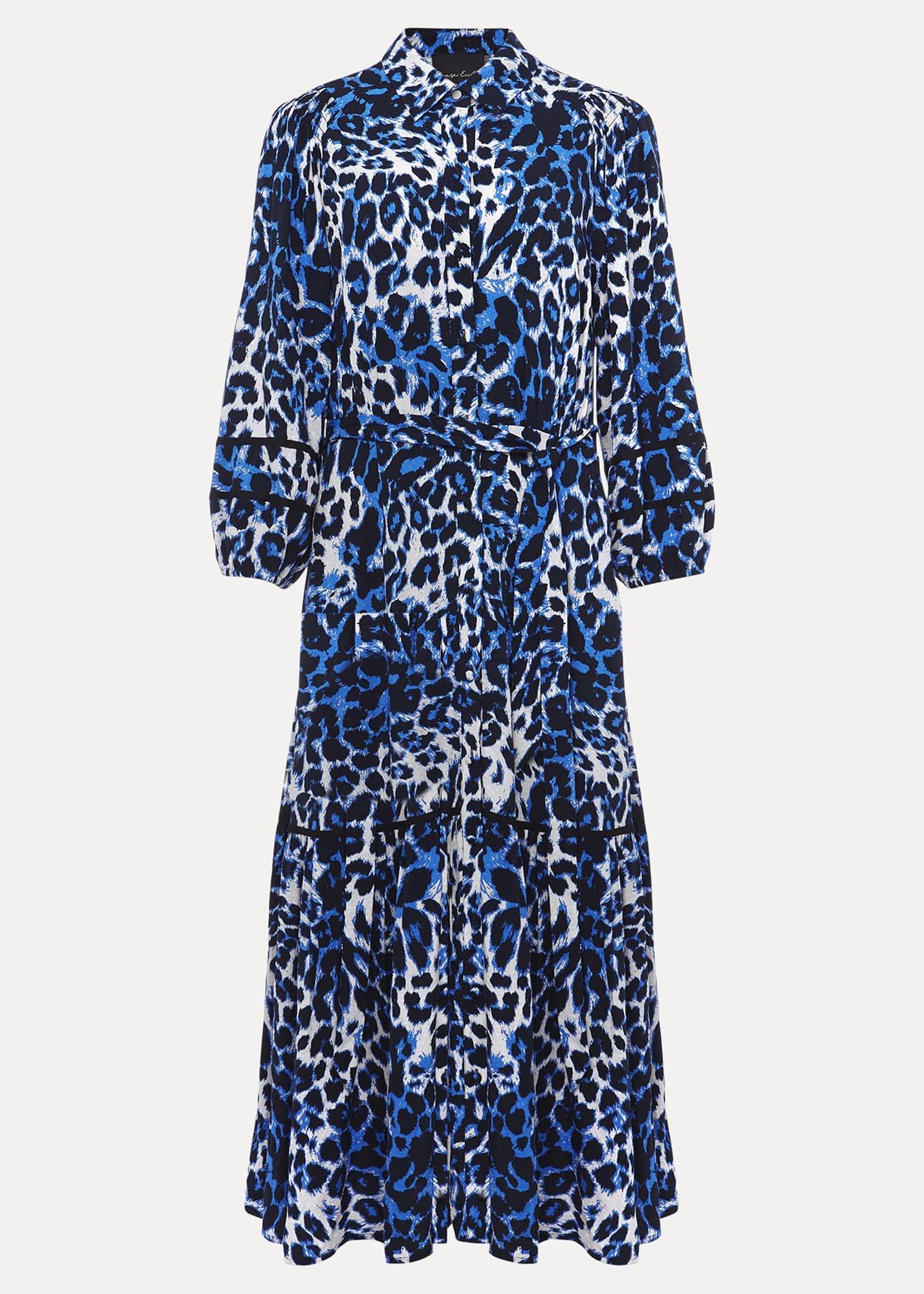 Ava Leopard Midaxi Dress