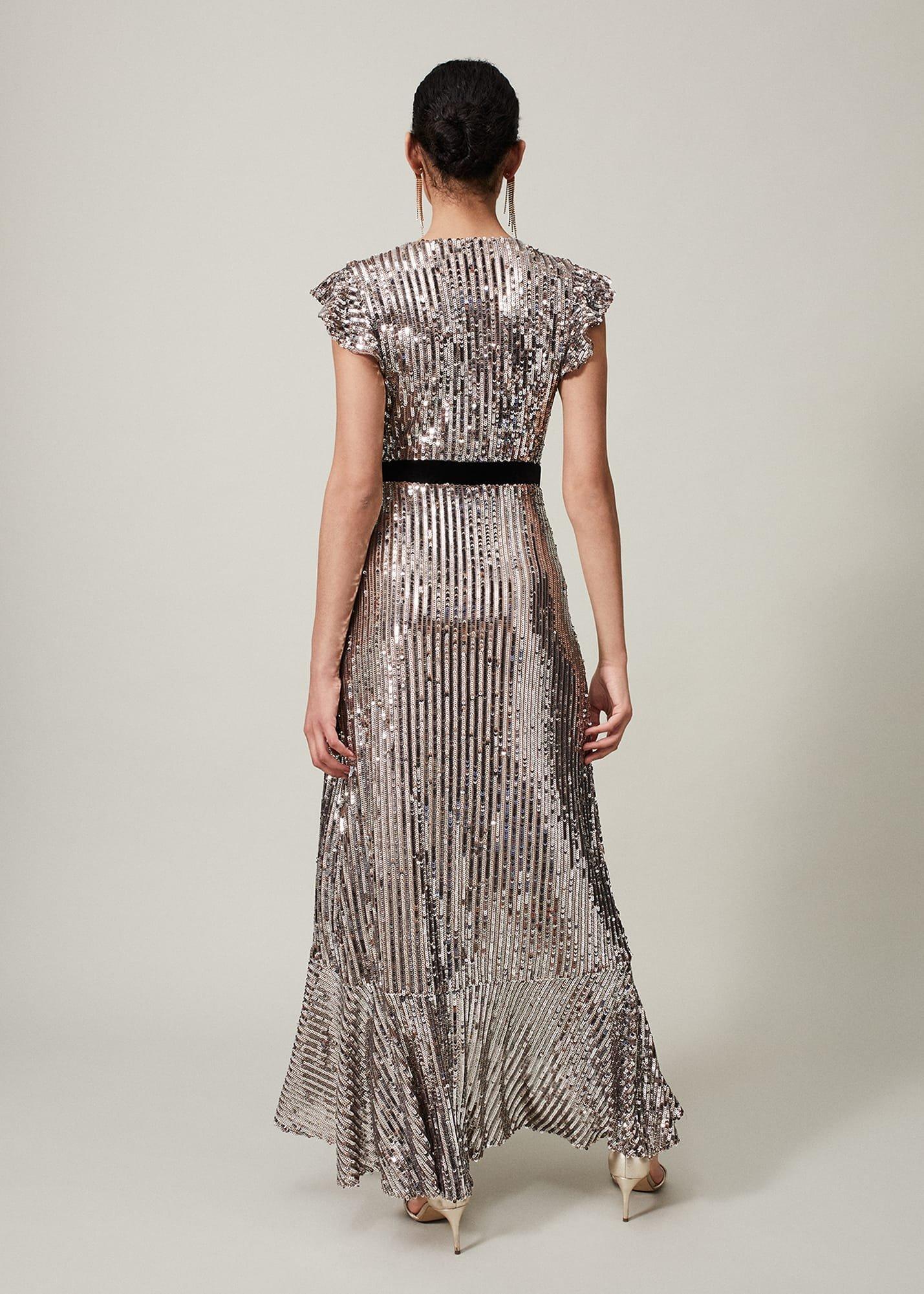 Enja Sequin Maxi Dress