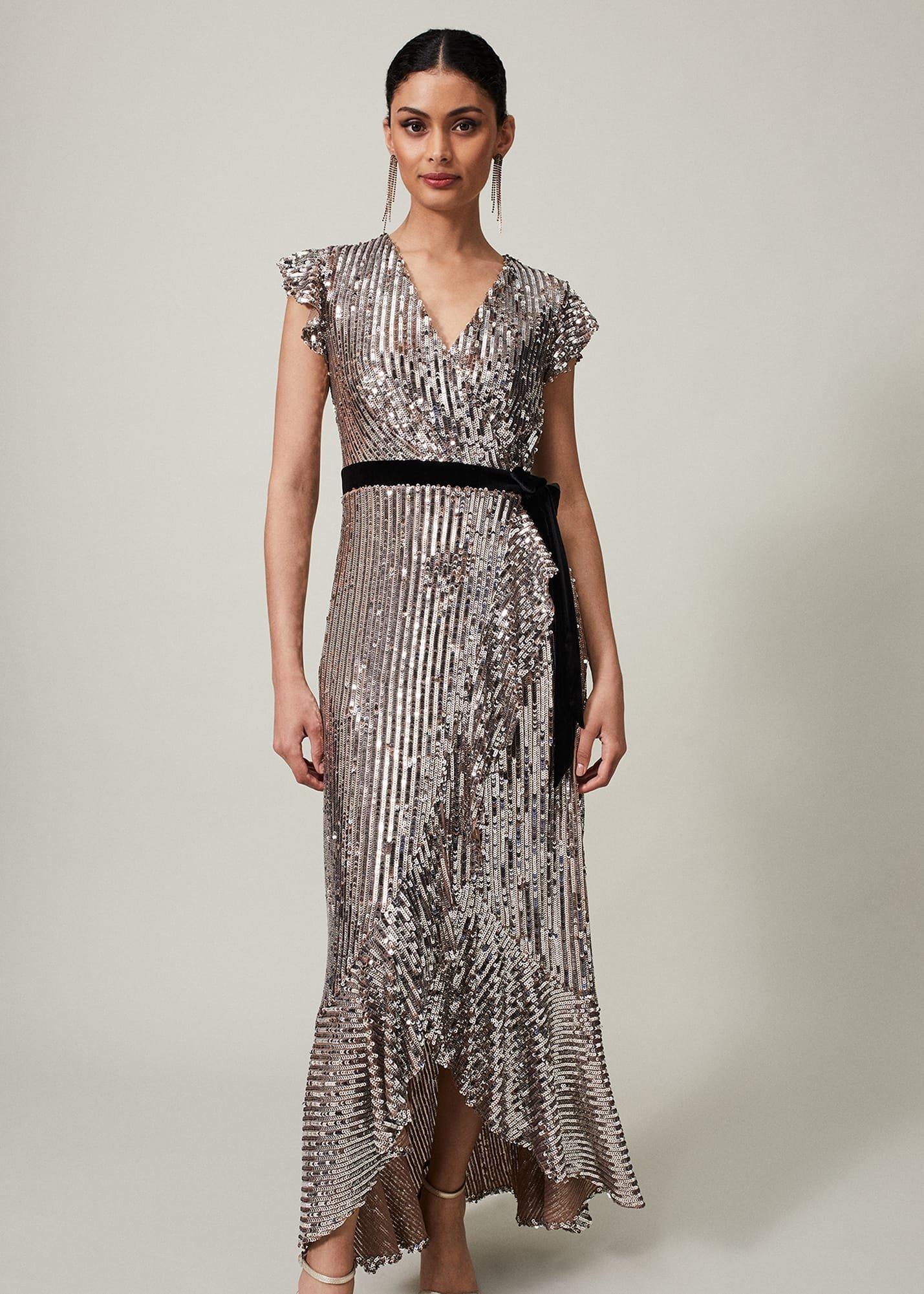 Enja Sequin Maxi Dress