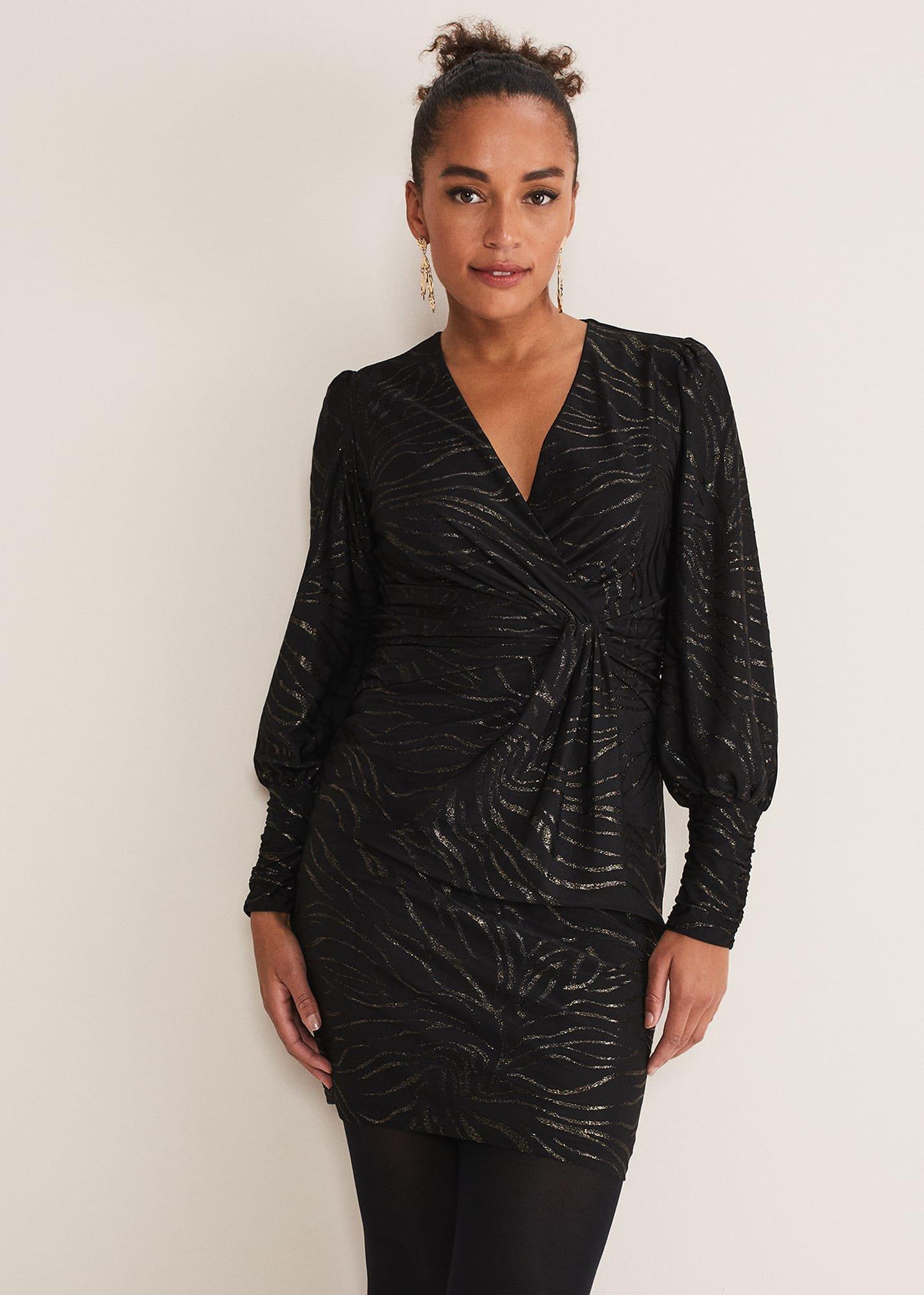 Eve Shimmer Jersey Dress