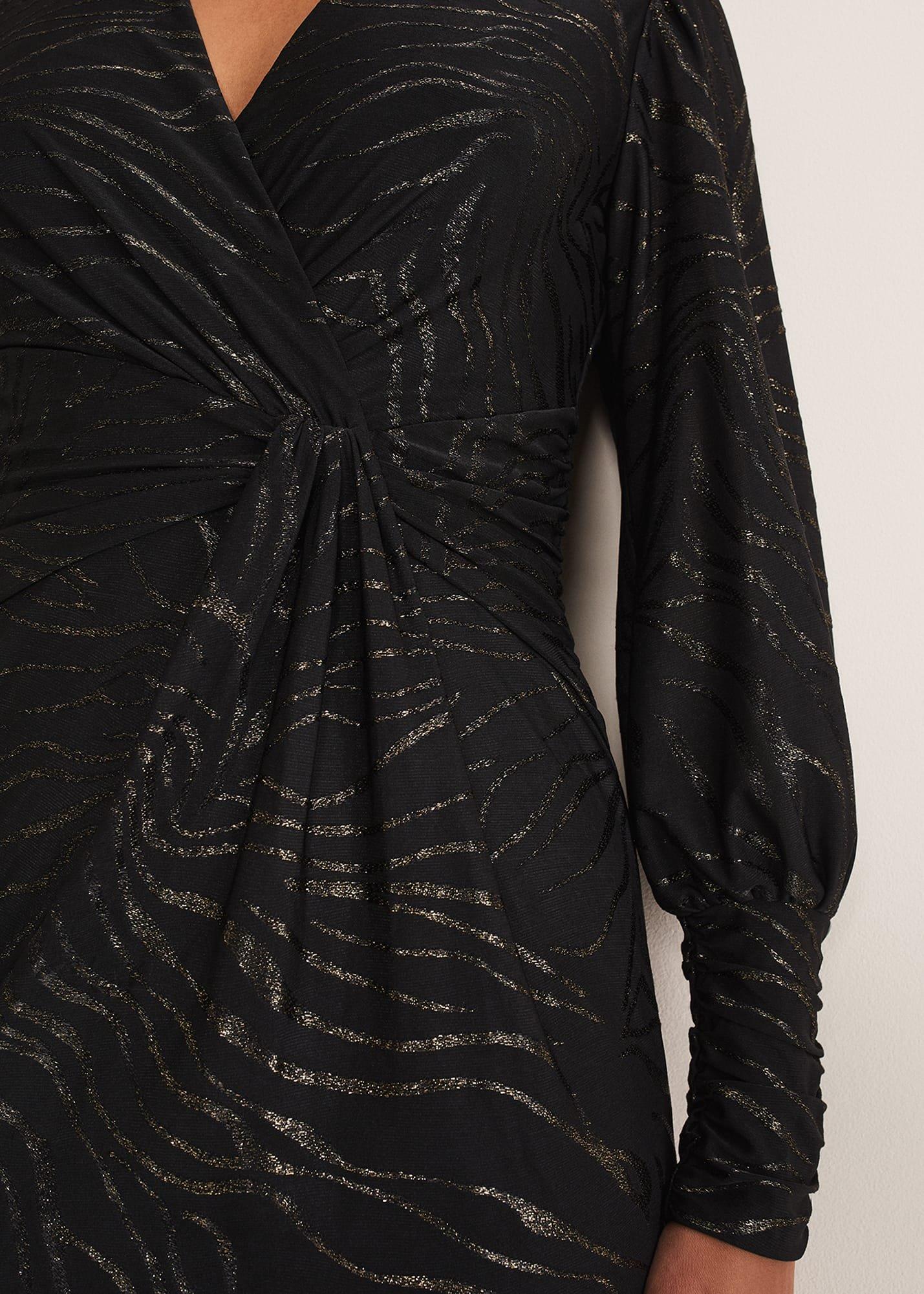 Eve Shimmer Jersey Dress
