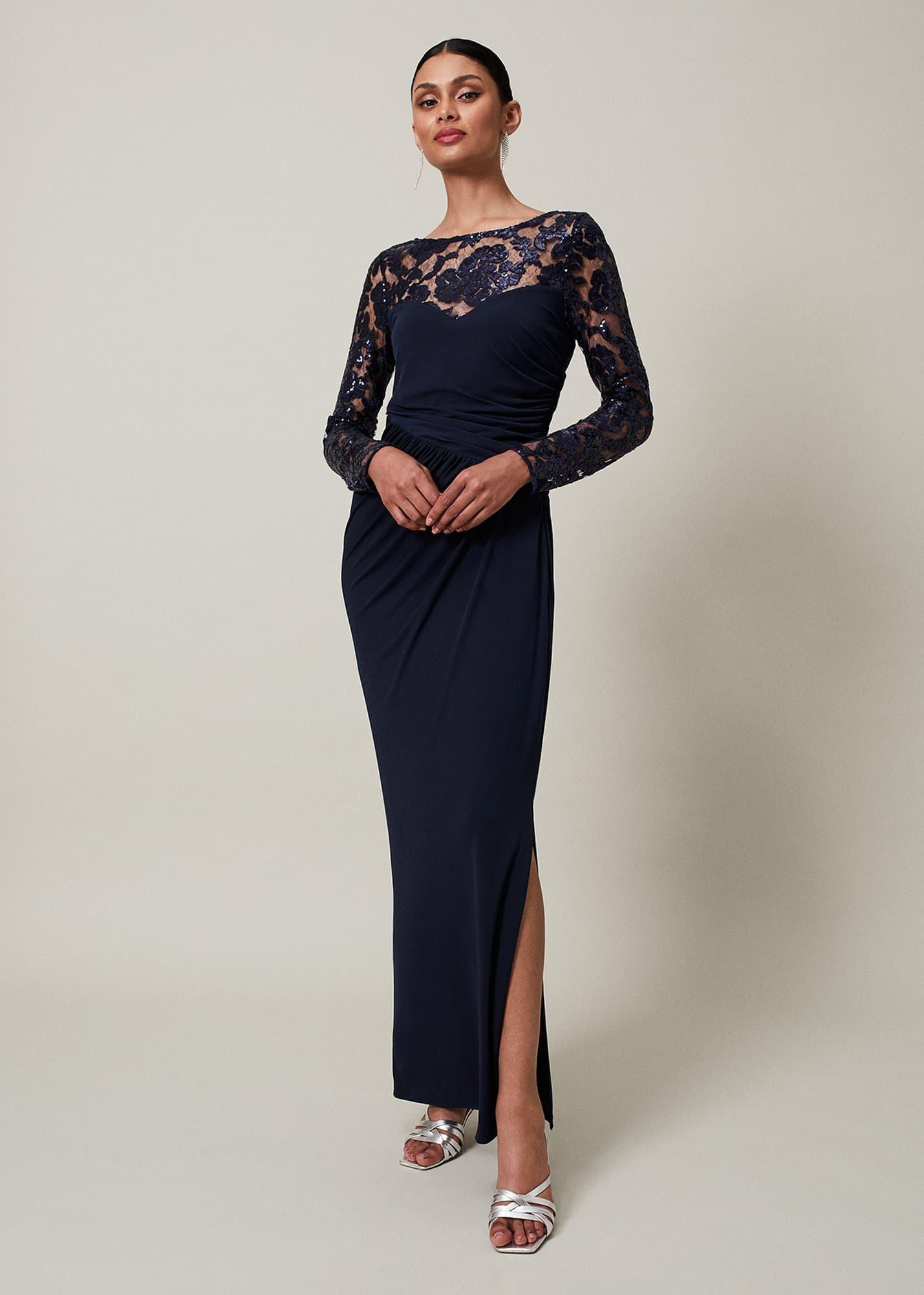 Daniela Sequin Maxi Dress