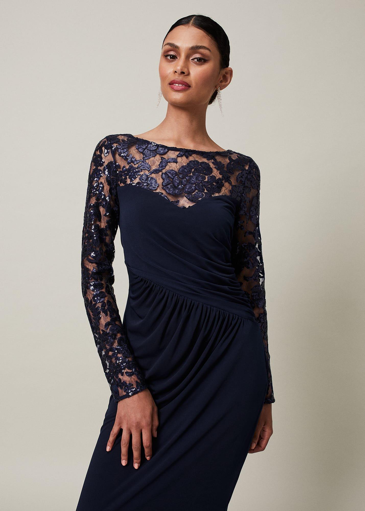 Daniela Sequin Maxi Dress
