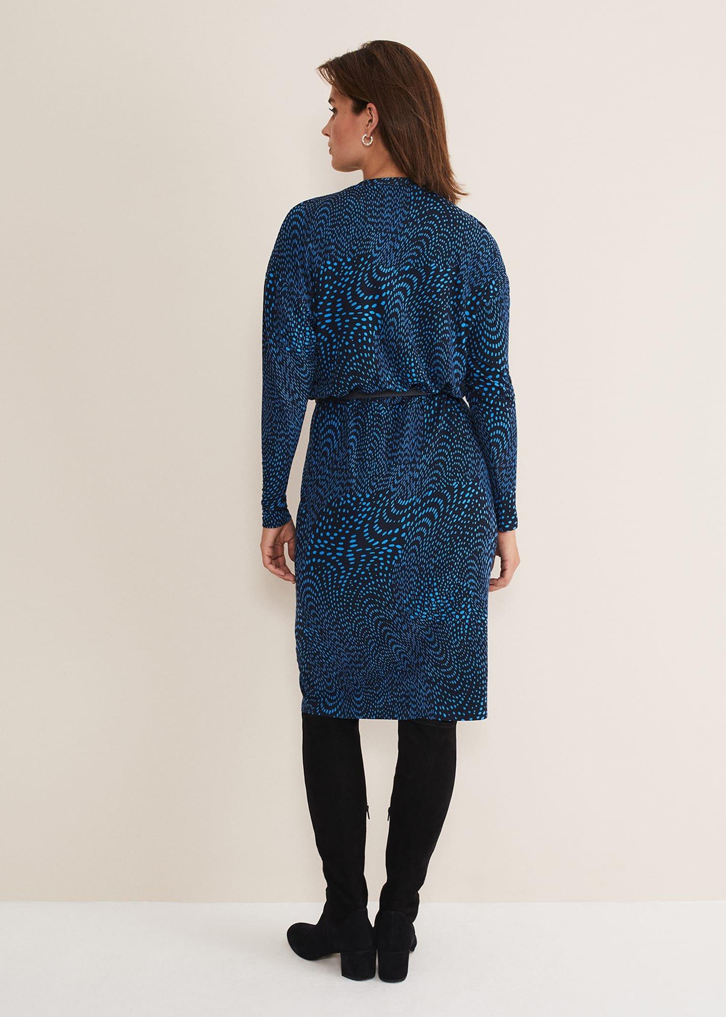 Pinna Print Jersey Dress