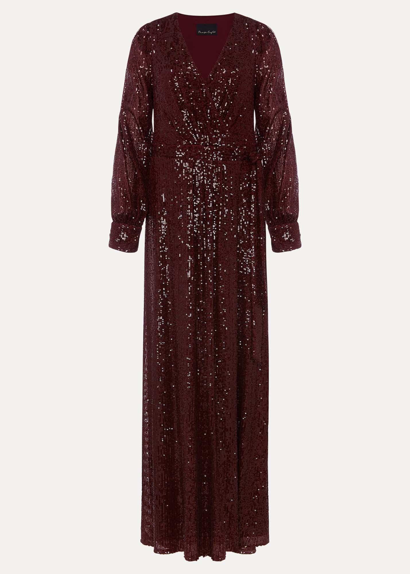 Amily Sequin Maxi Dress