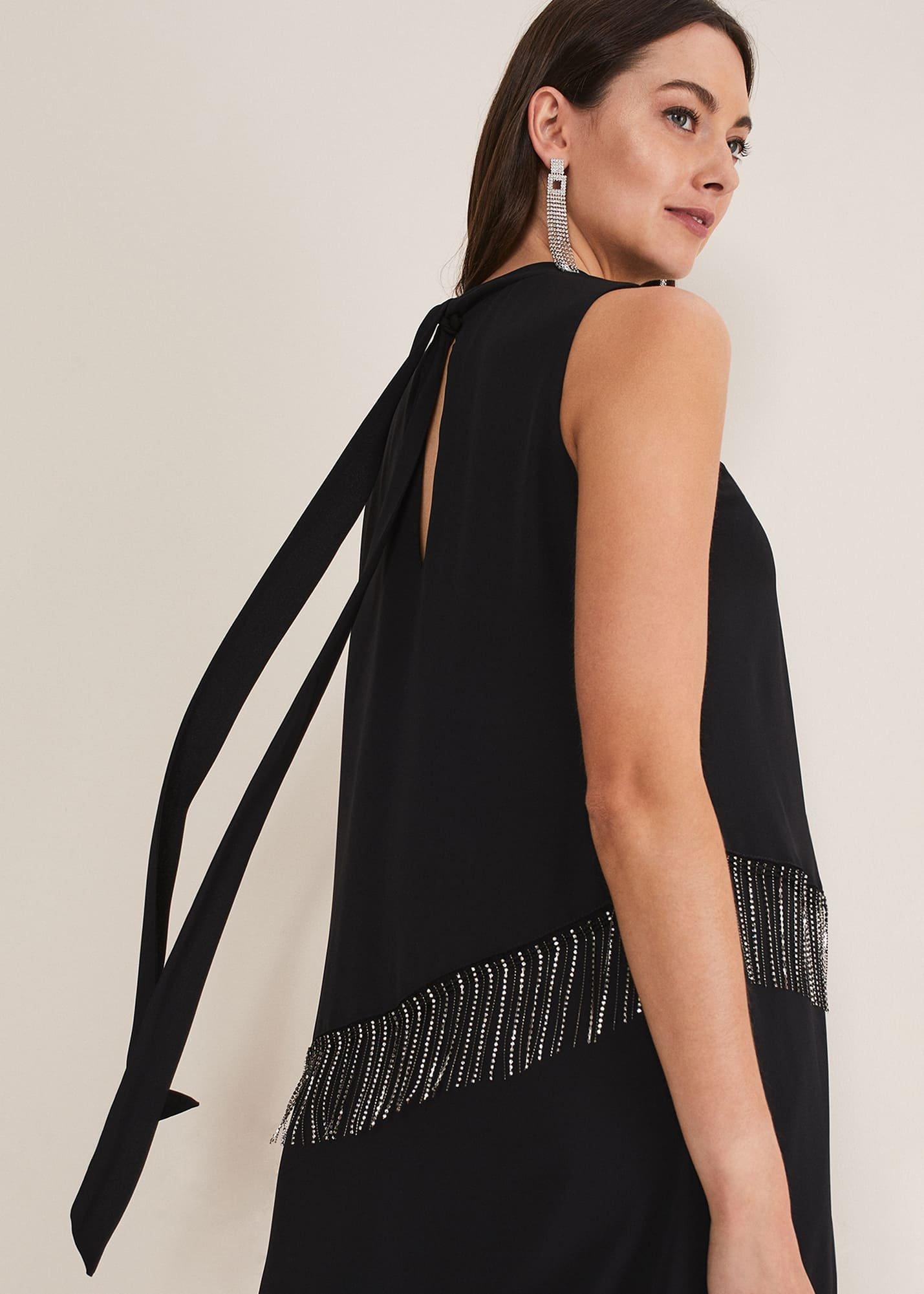 Clarice Diamonte Shift Dress
