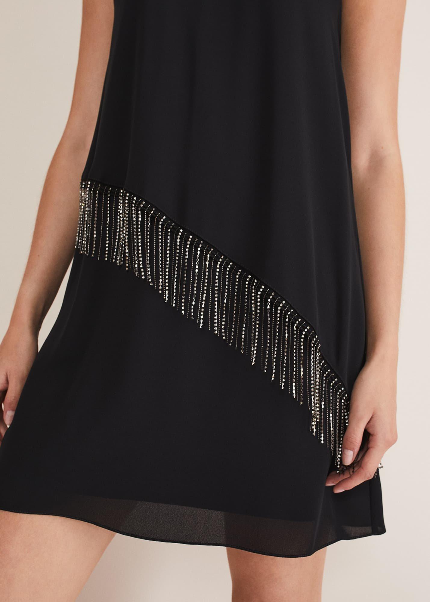 Clarice Diamonte Shift Dress