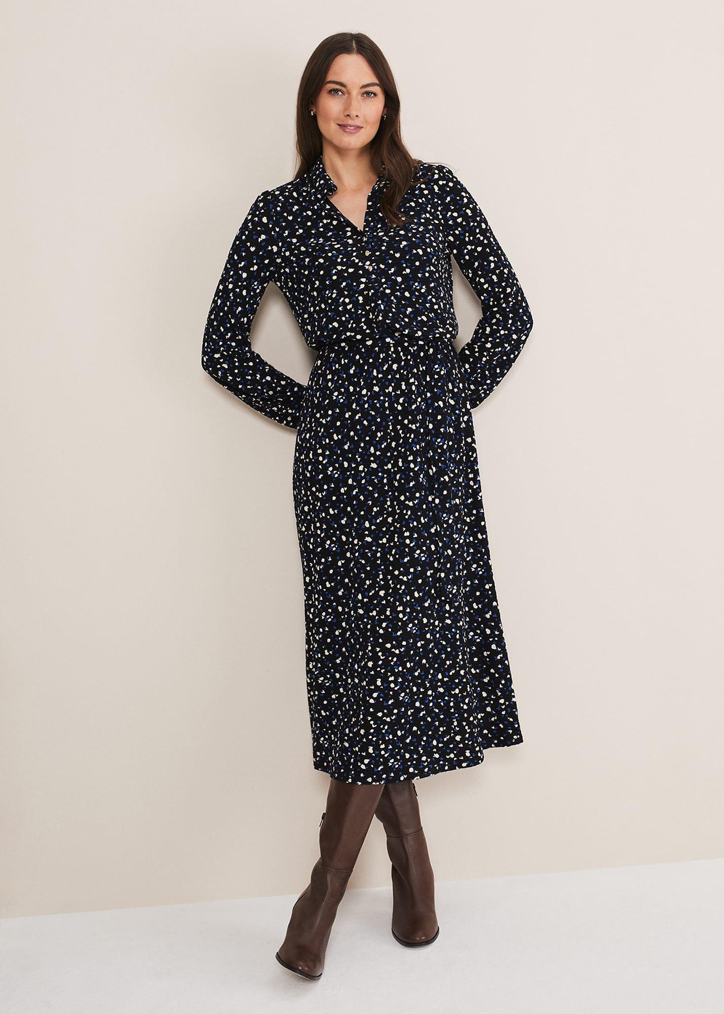 Loretta Spot Dress