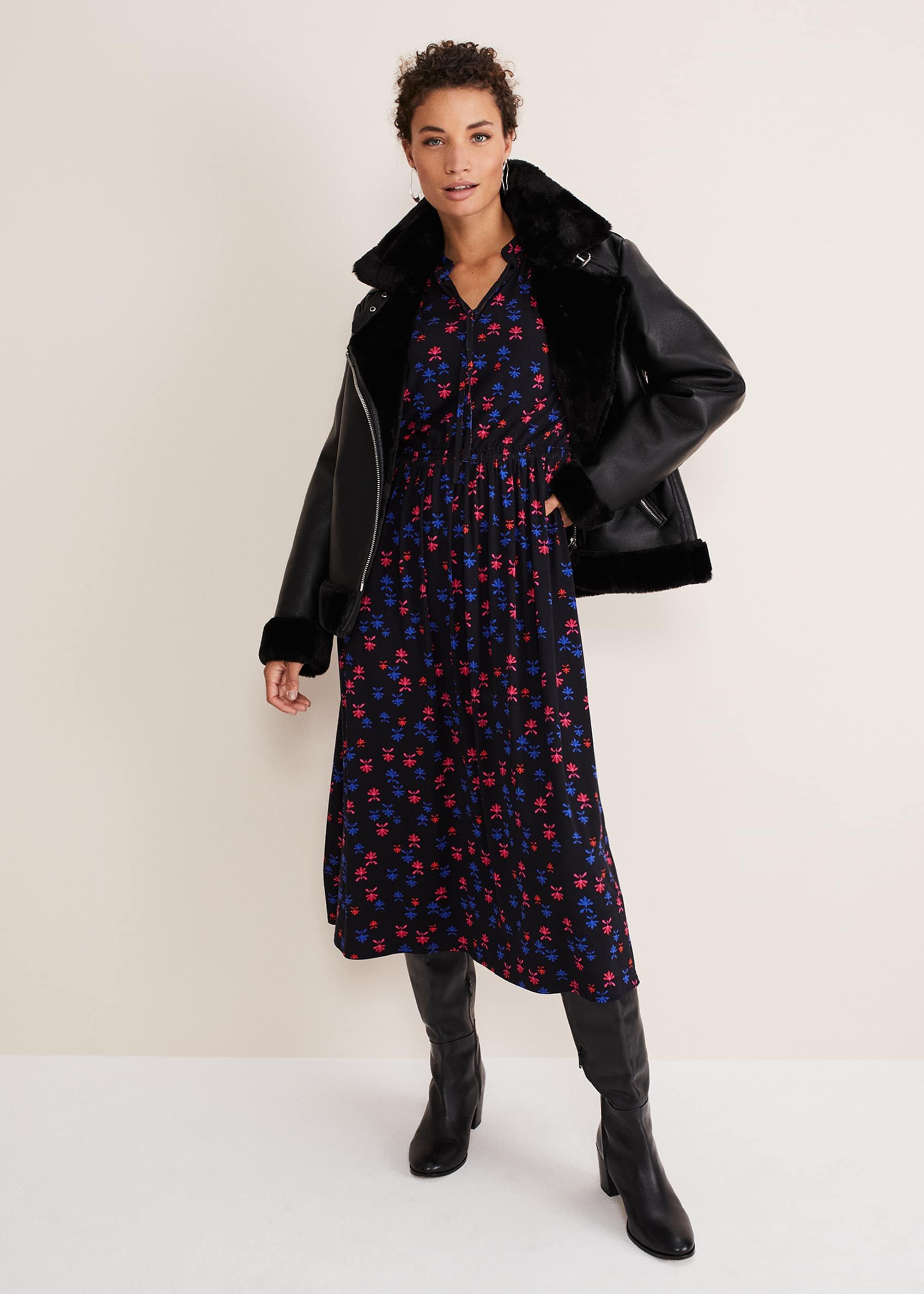Karleen Ditsy Midi Dress