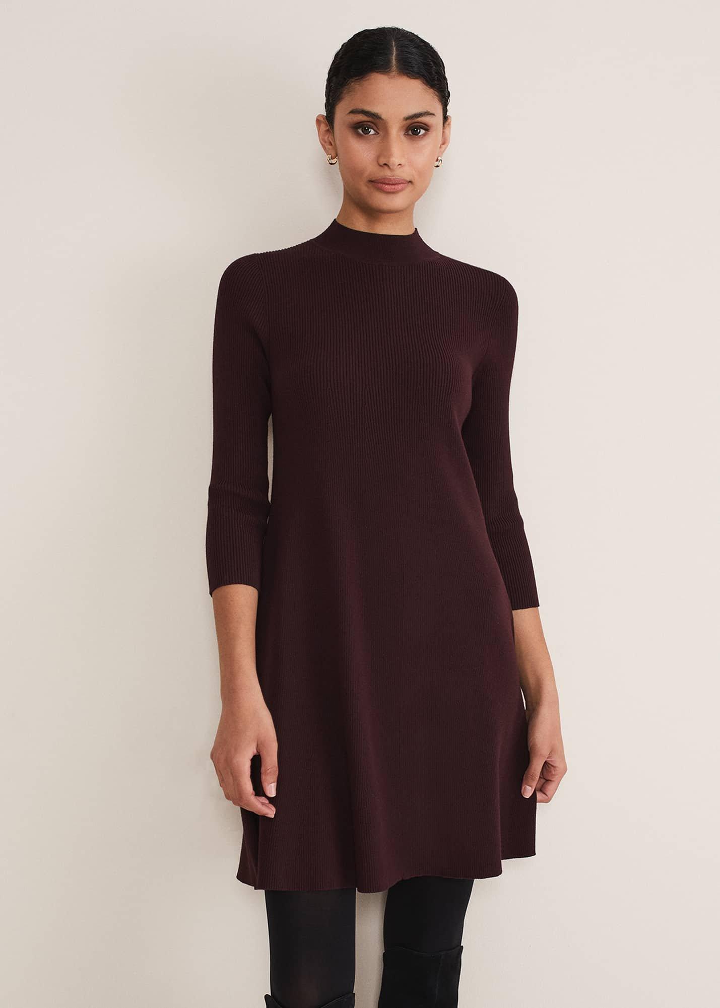 Evelyn Rib Swing Knit Tunic