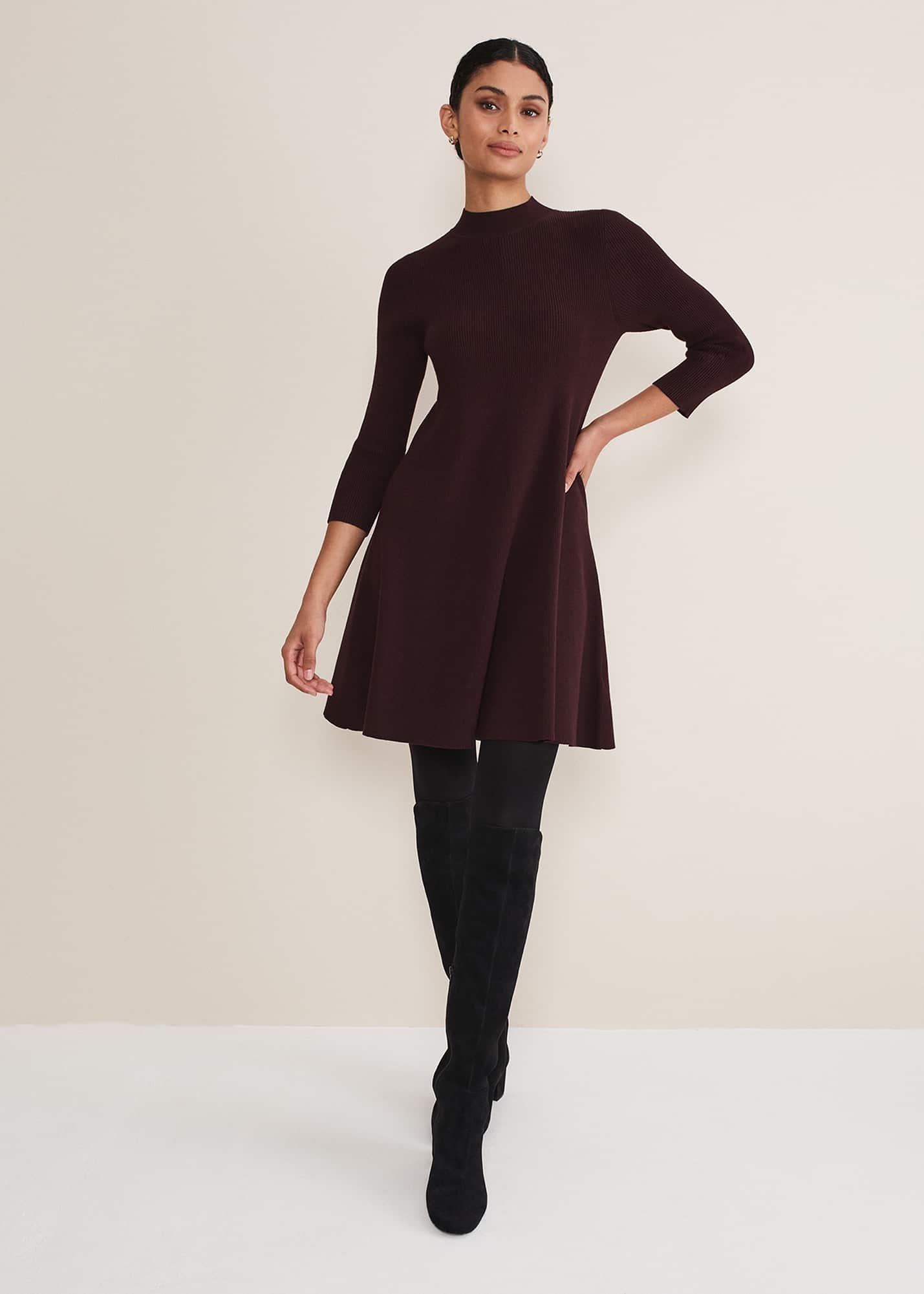 Evelyn Rib Swing Knit Tunic