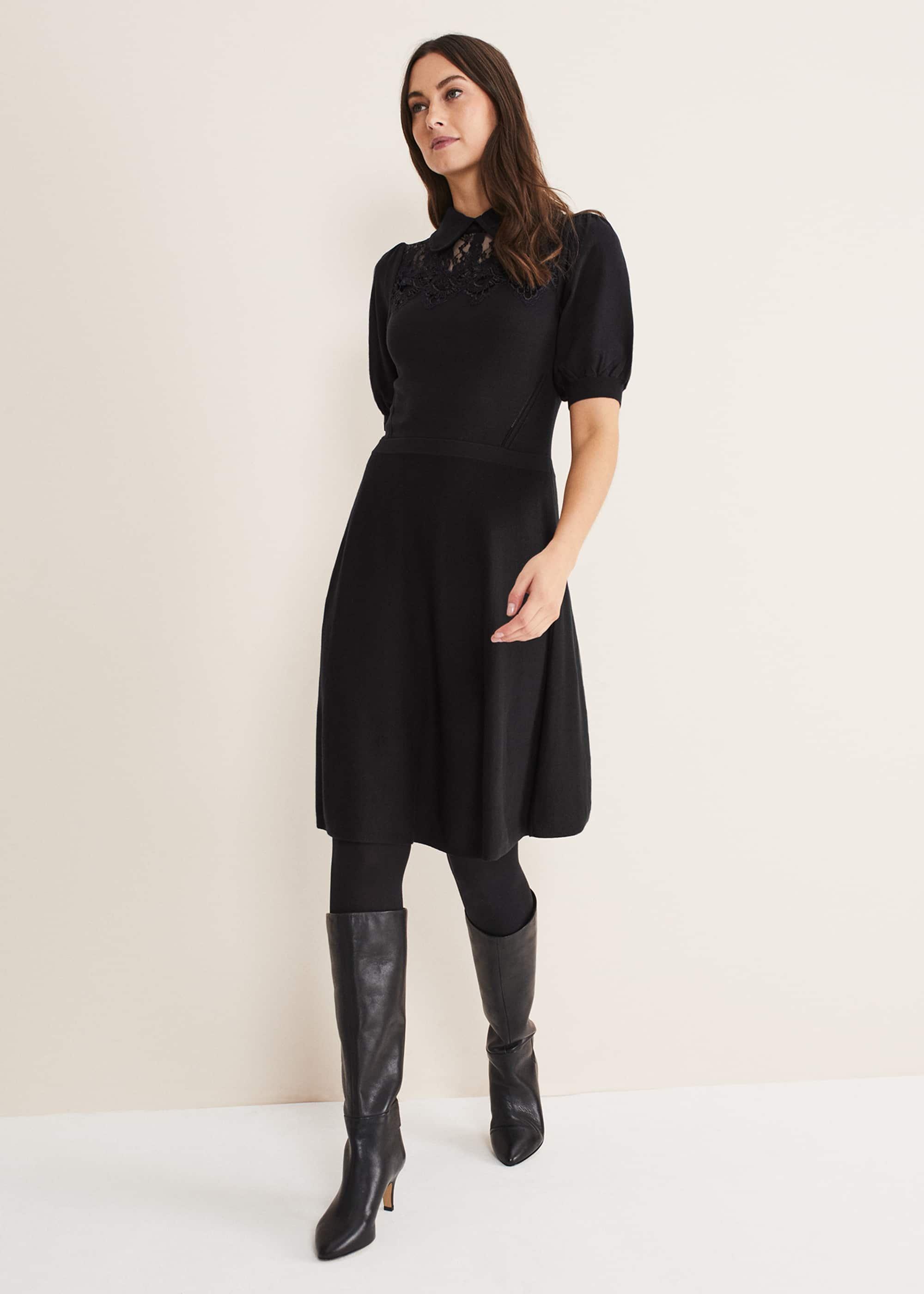 Renata Lace Yoke Dress