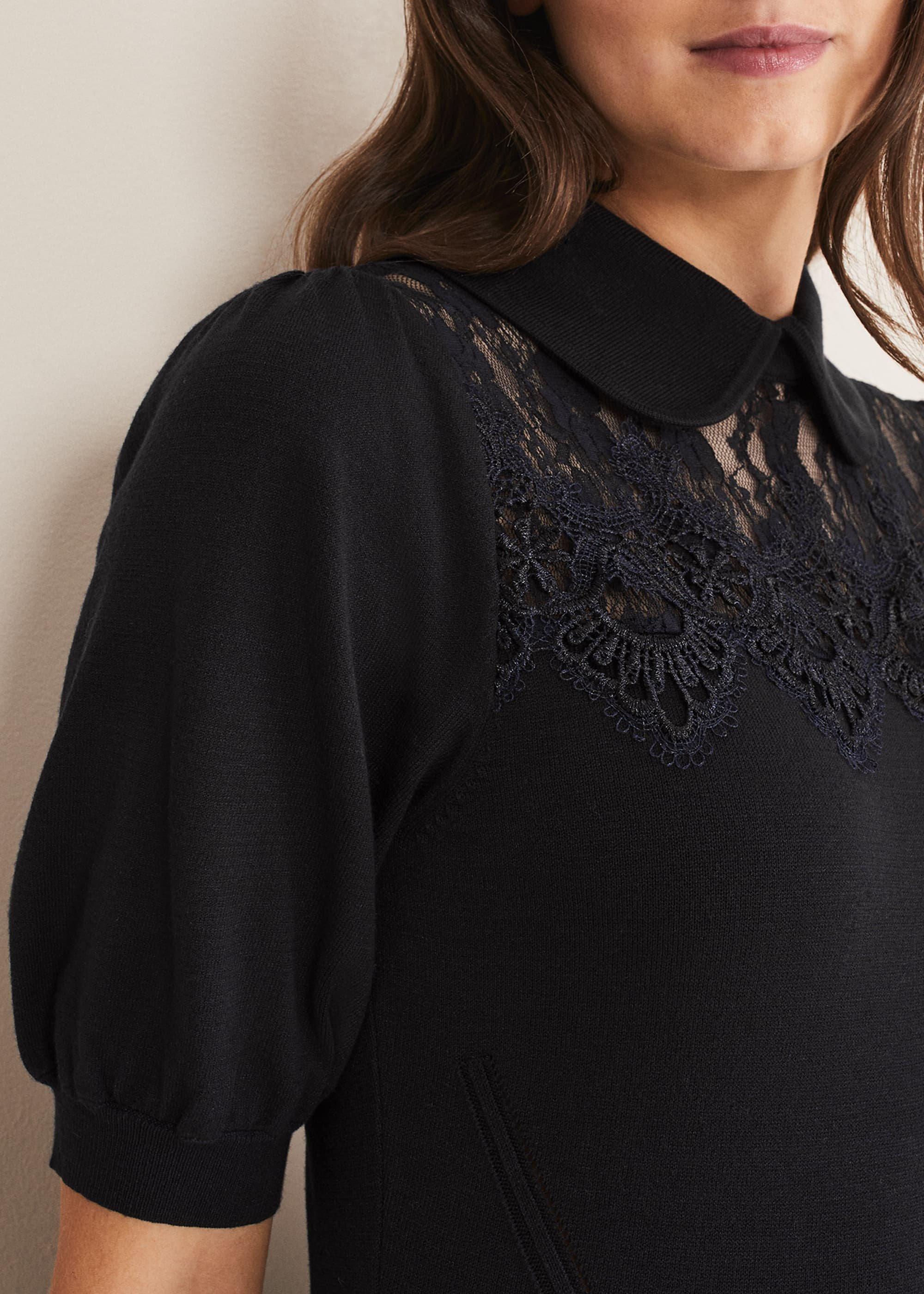 Renata Lace Yoke Dress