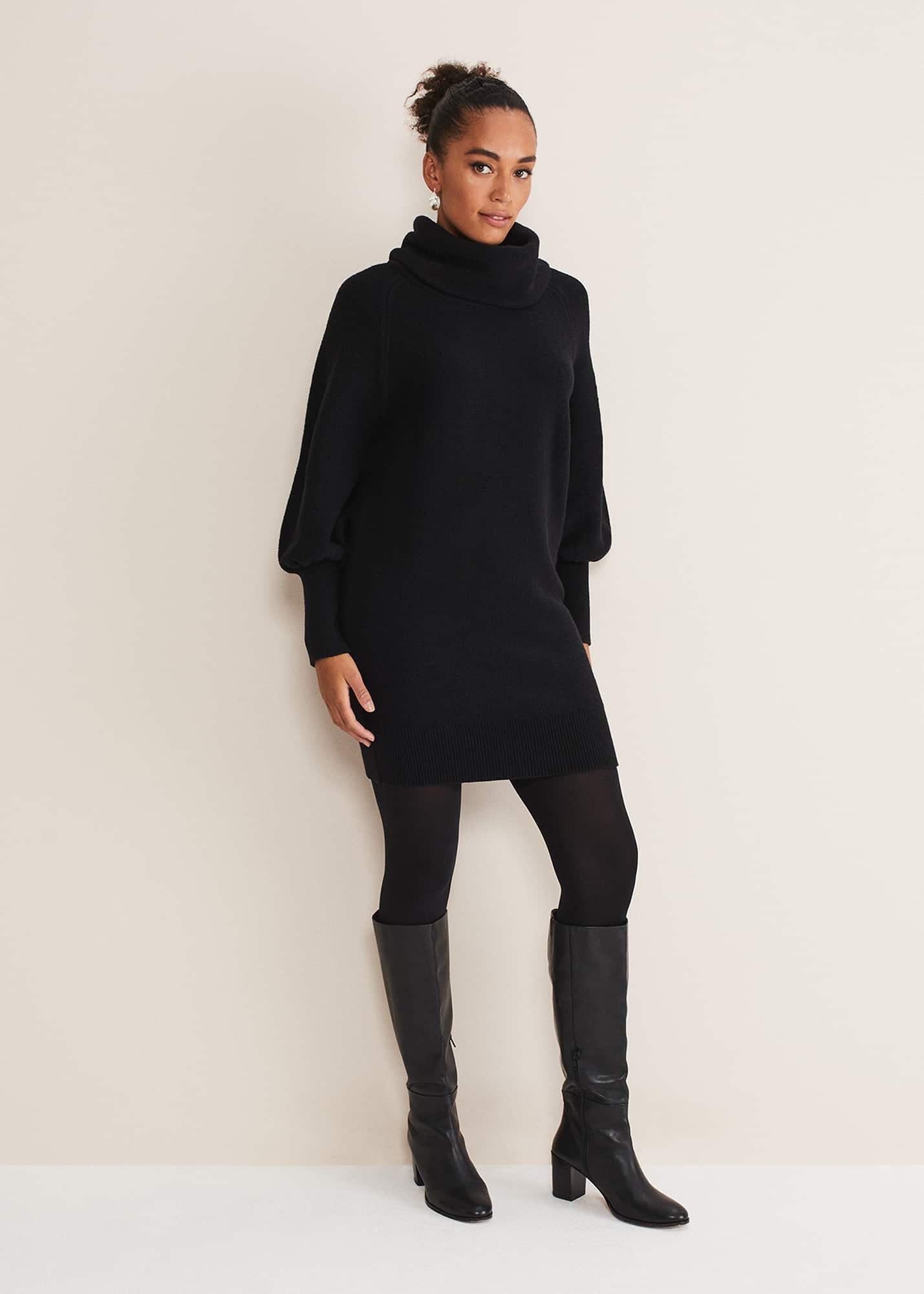 Dahlie Cowl Neck Dress
