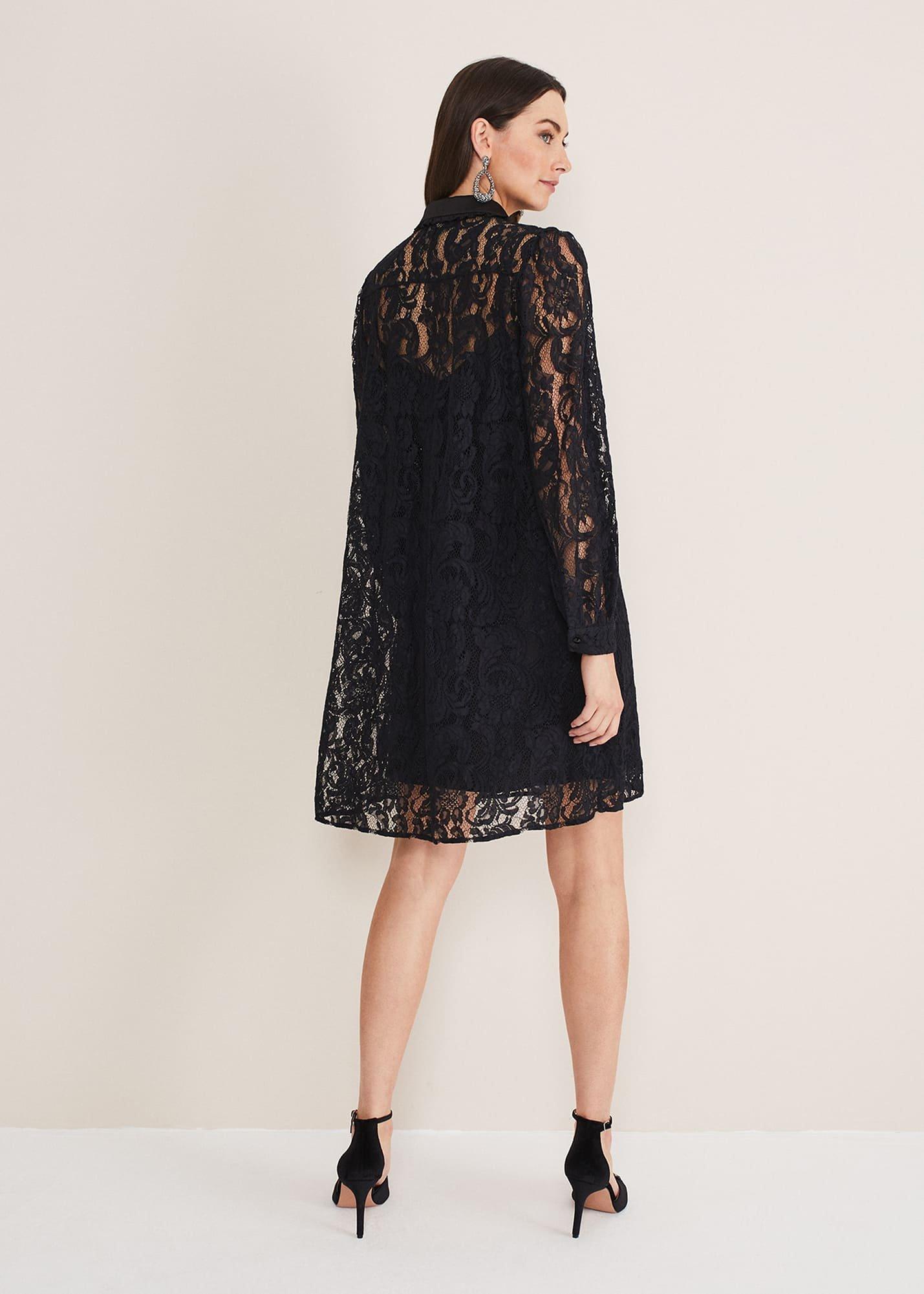 Maisy Lace Swing Dress