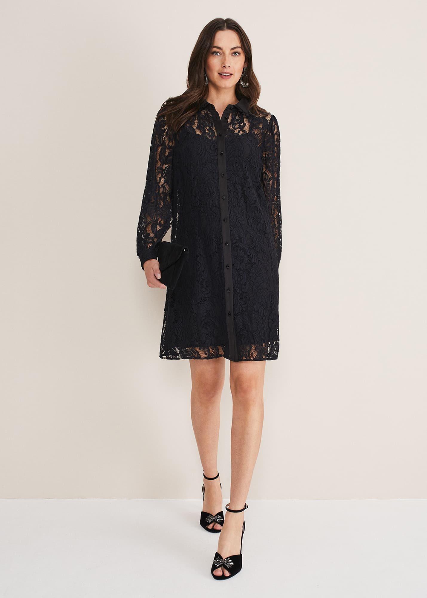 Maisy Lace Swing Dress