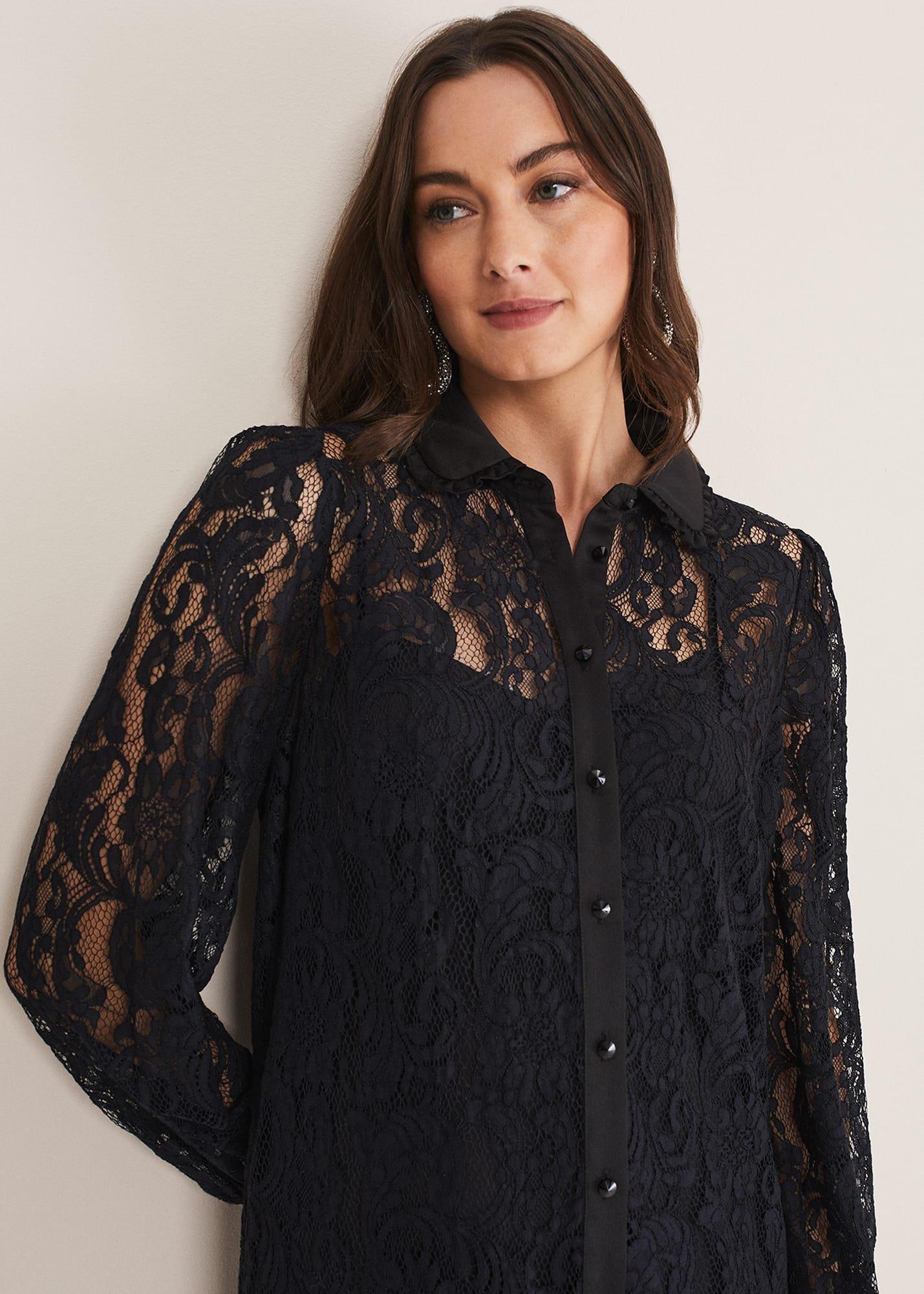 Maisy Lace Swing Dress