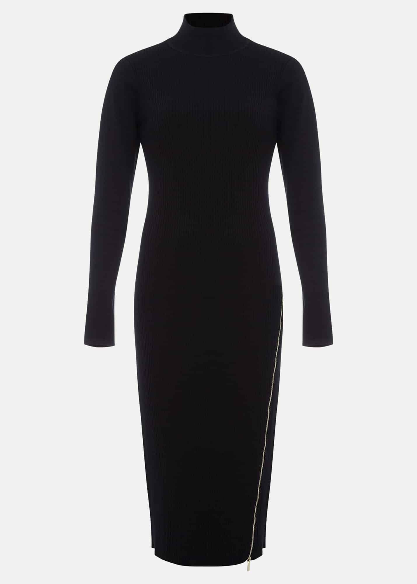Milla Maxi Longline Zip Knit Dress