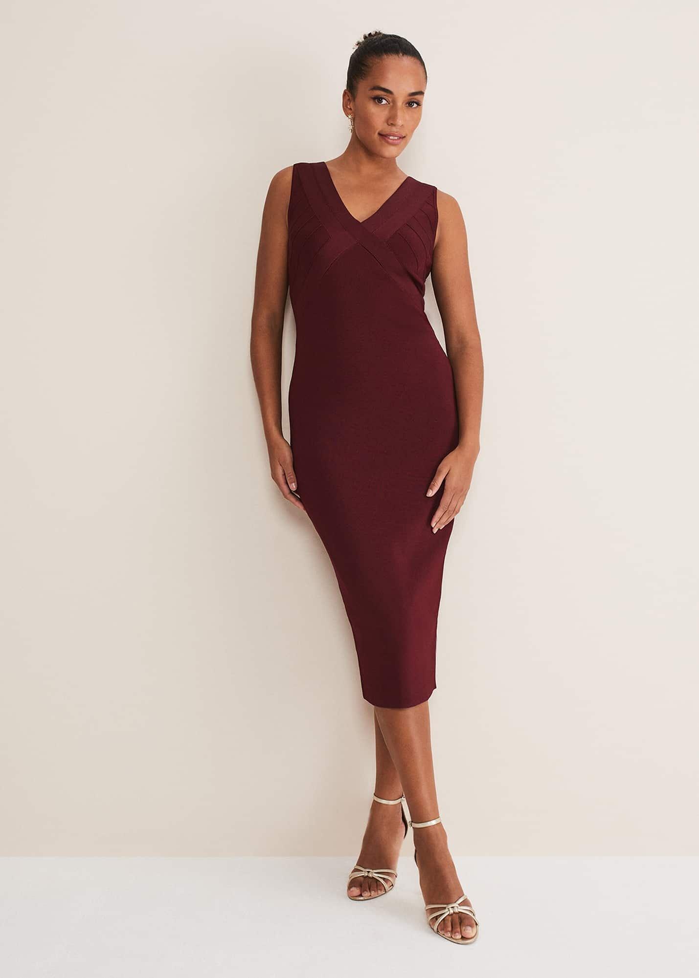 Fressia Cut Out Bandage Dress