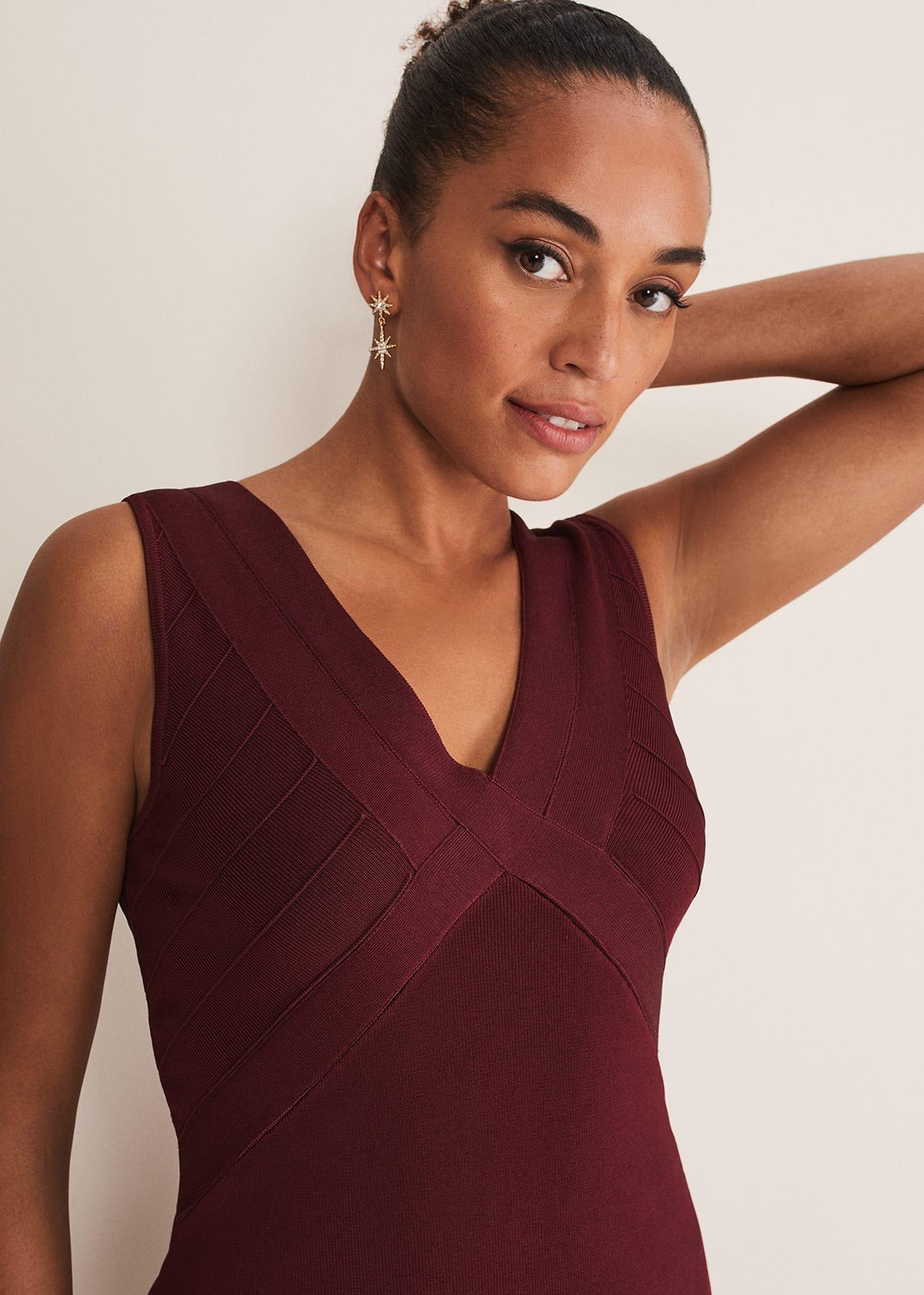 Fressia Cut Out Bandage Dress