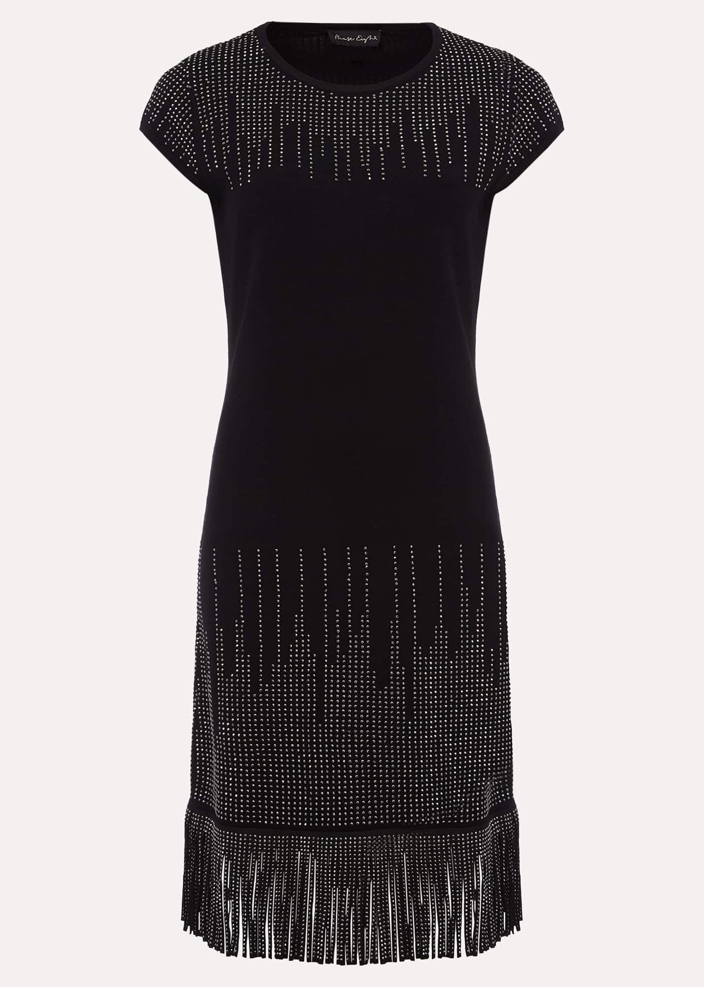 Florie Fringe Knitted Dress