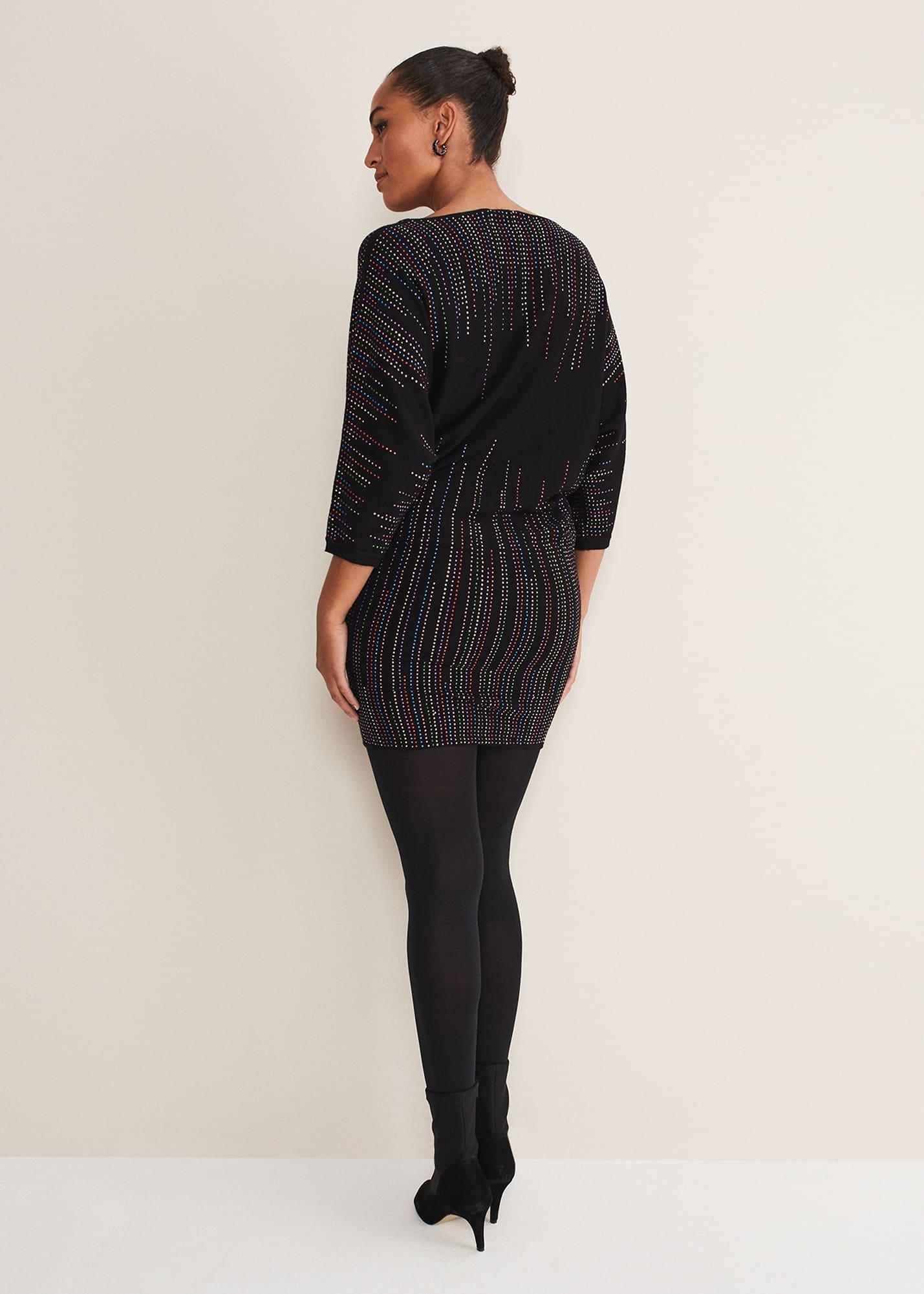 Becca Batwing Knitted Dress