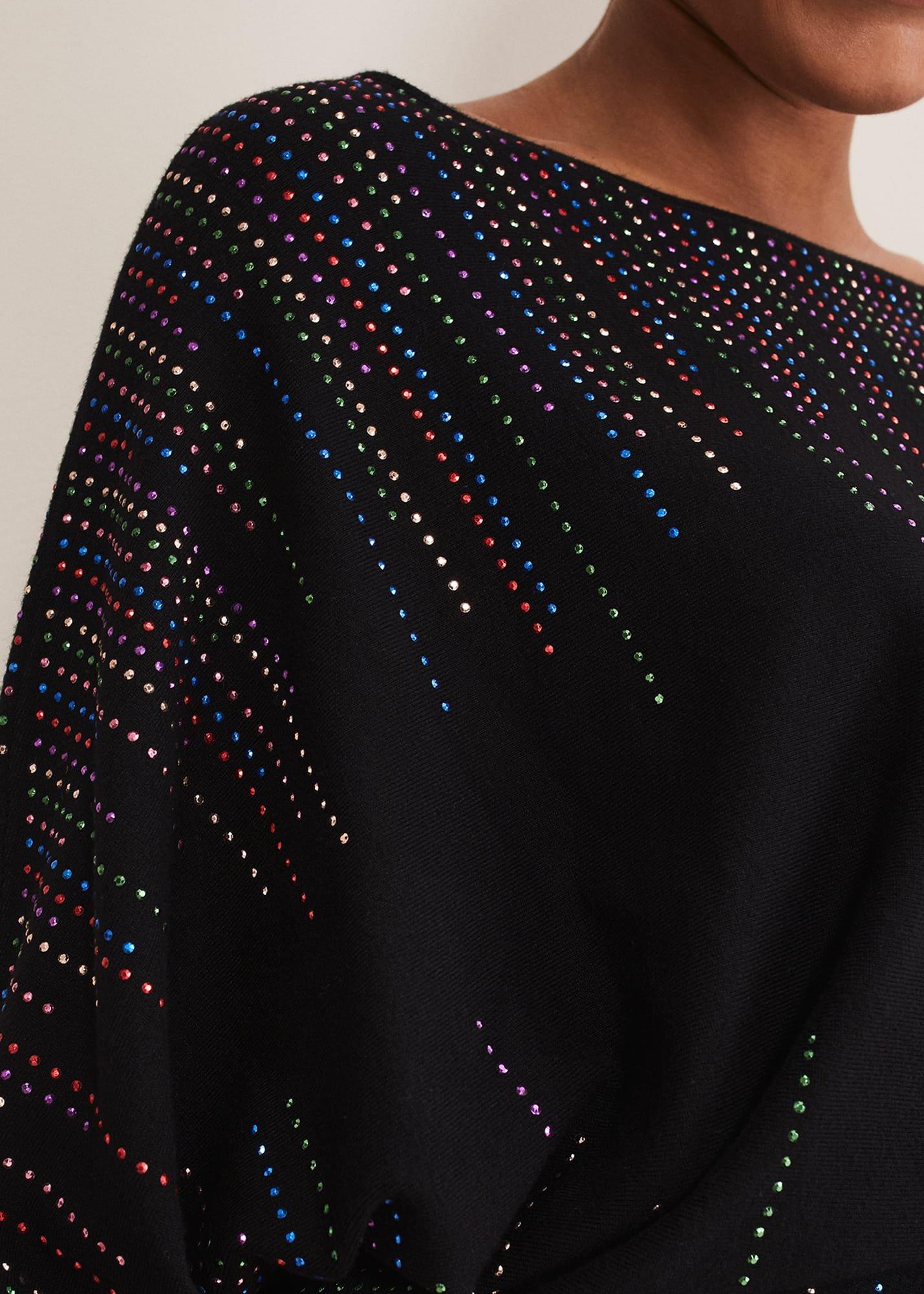 Becca Batwing Knitted Dress