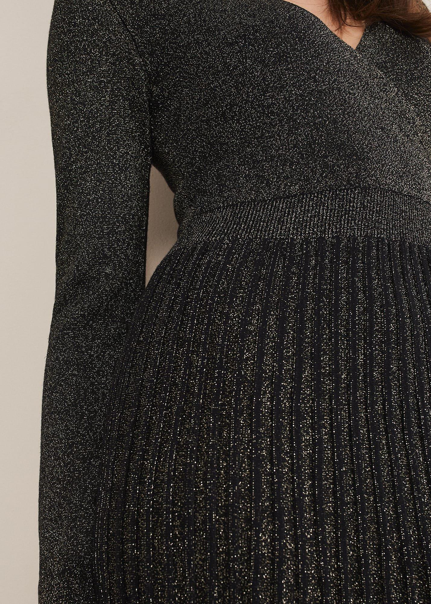 Jaycee Shimmer Knit Dress