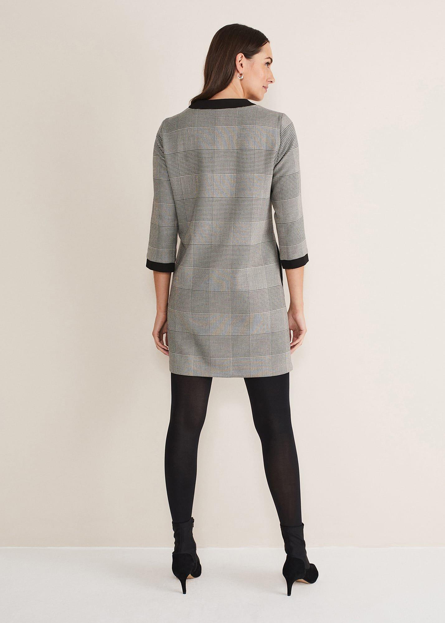 Soraya Check Midi Dress