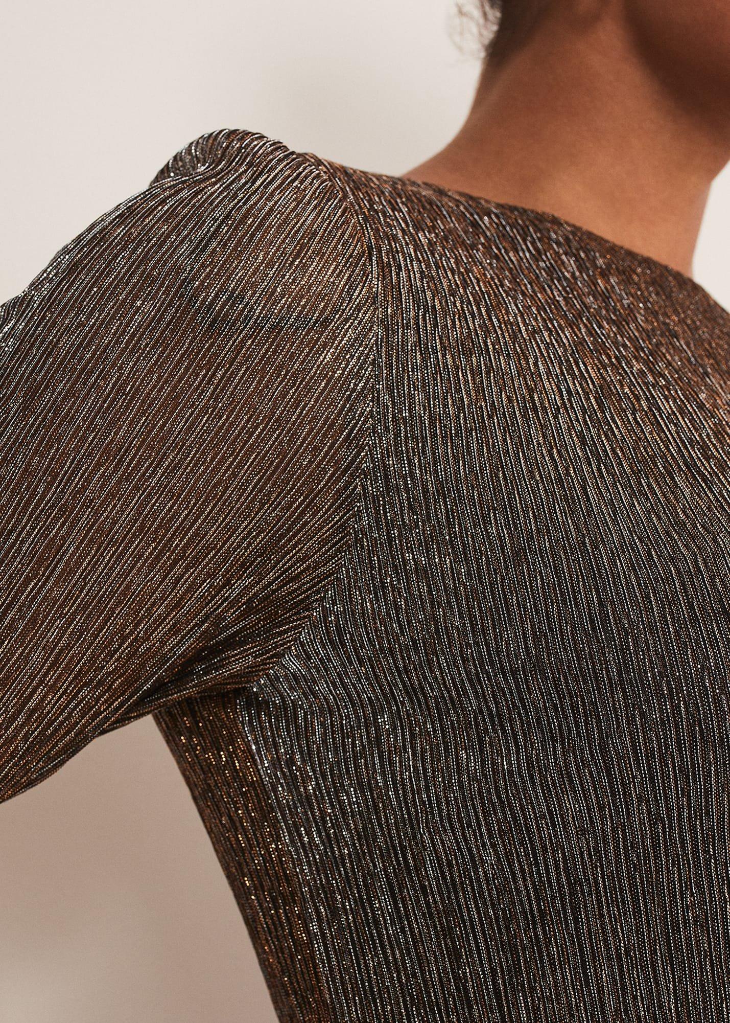 Alix Plisse Dress