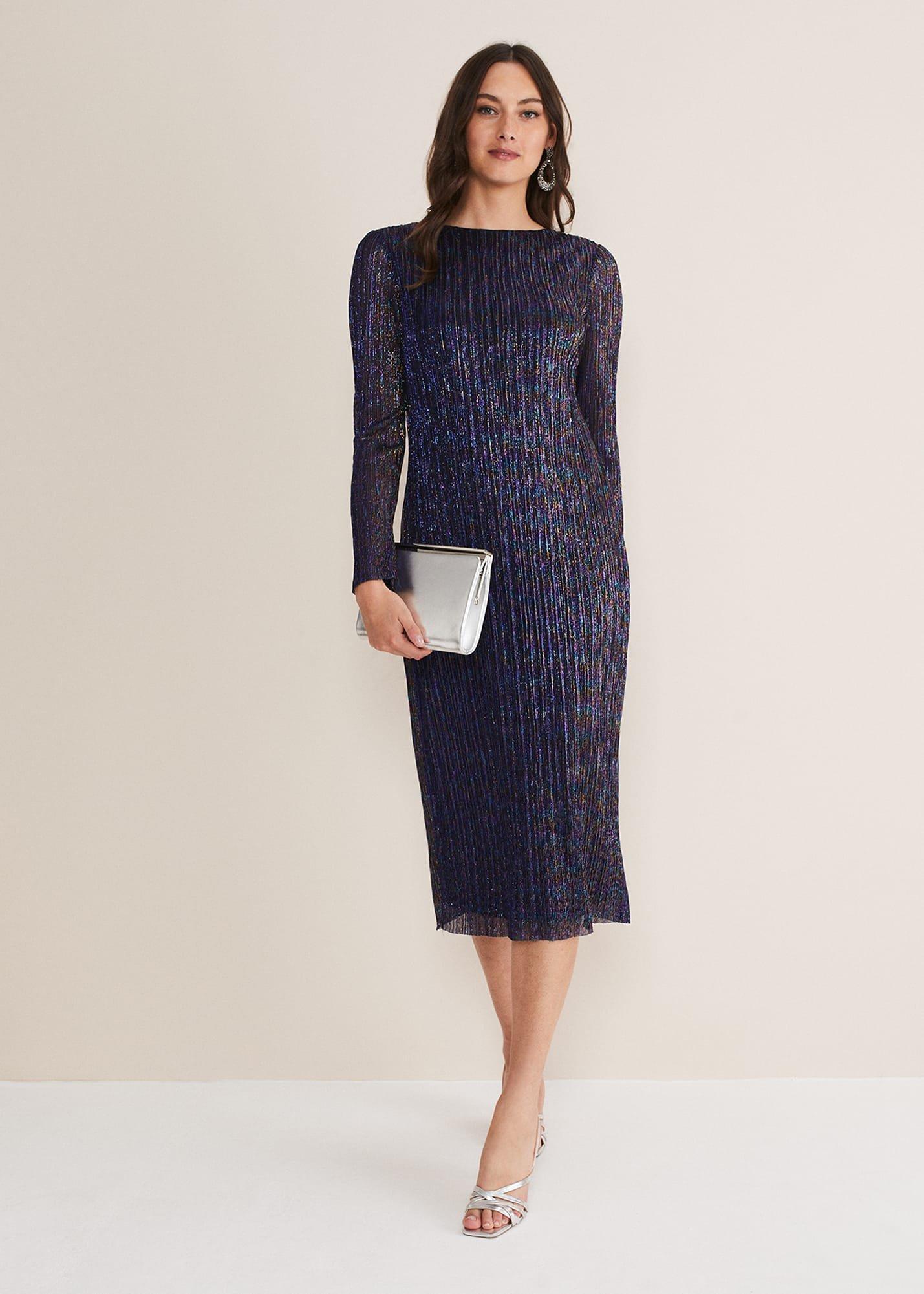 Alix Plisse Dress