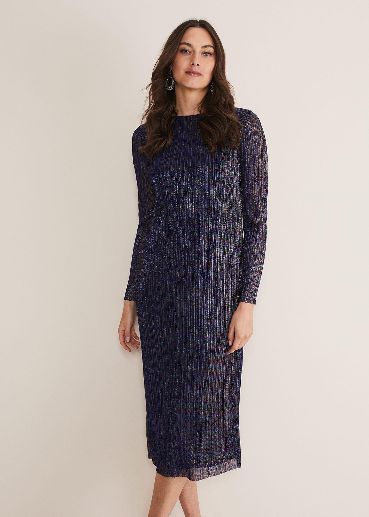 Alix Plisse Dress