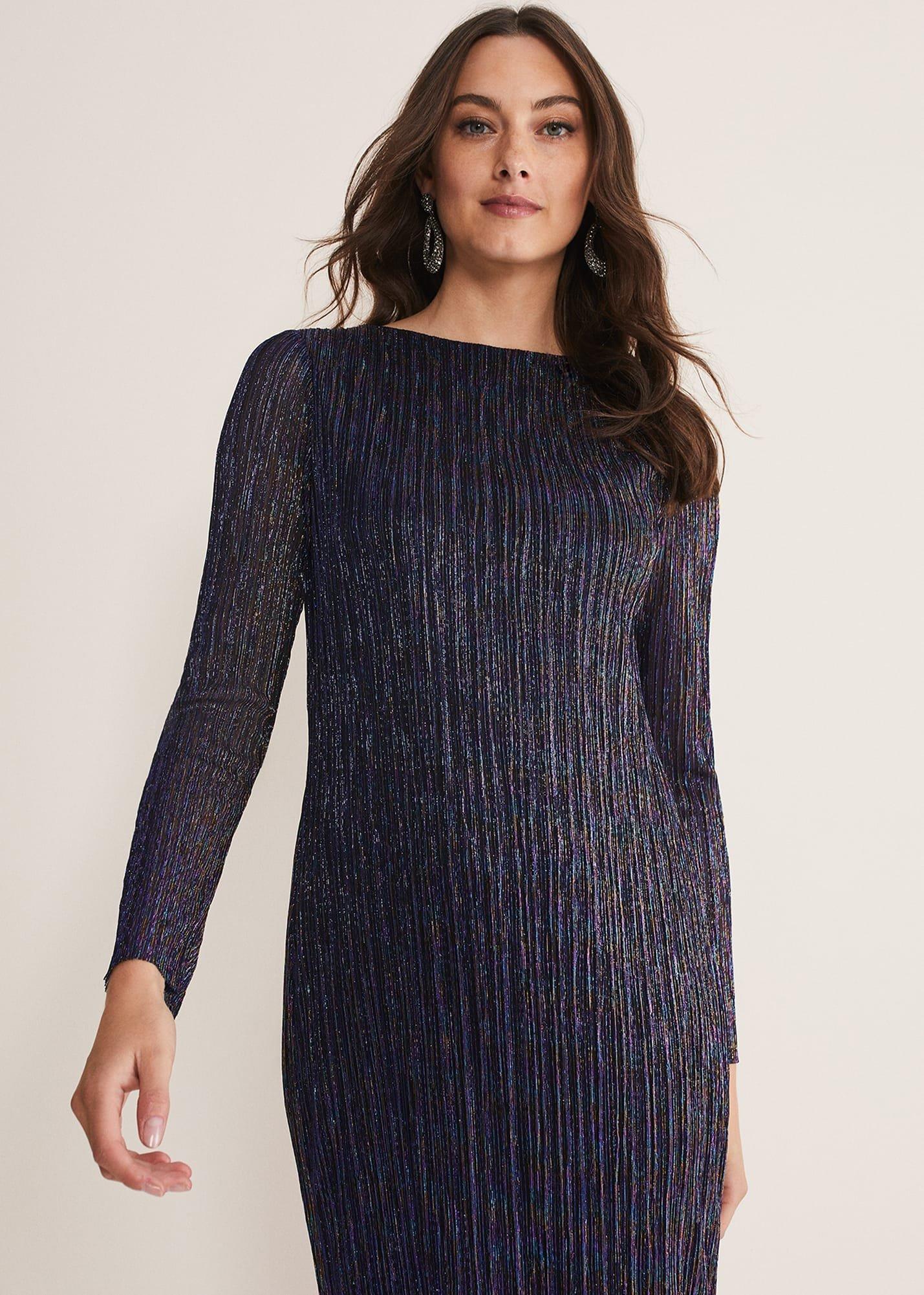 Alix Plisse Dress