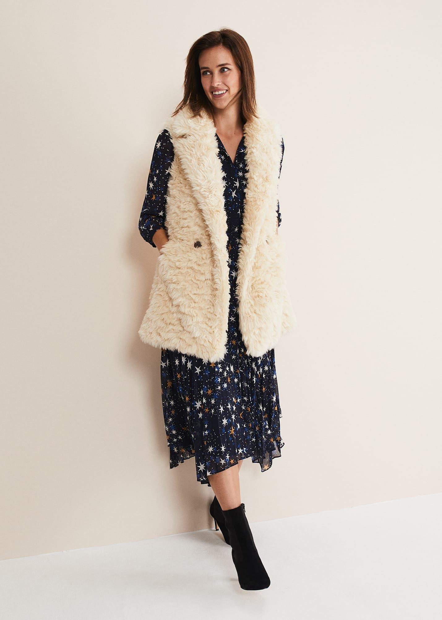 Dani Star Pleated Dress