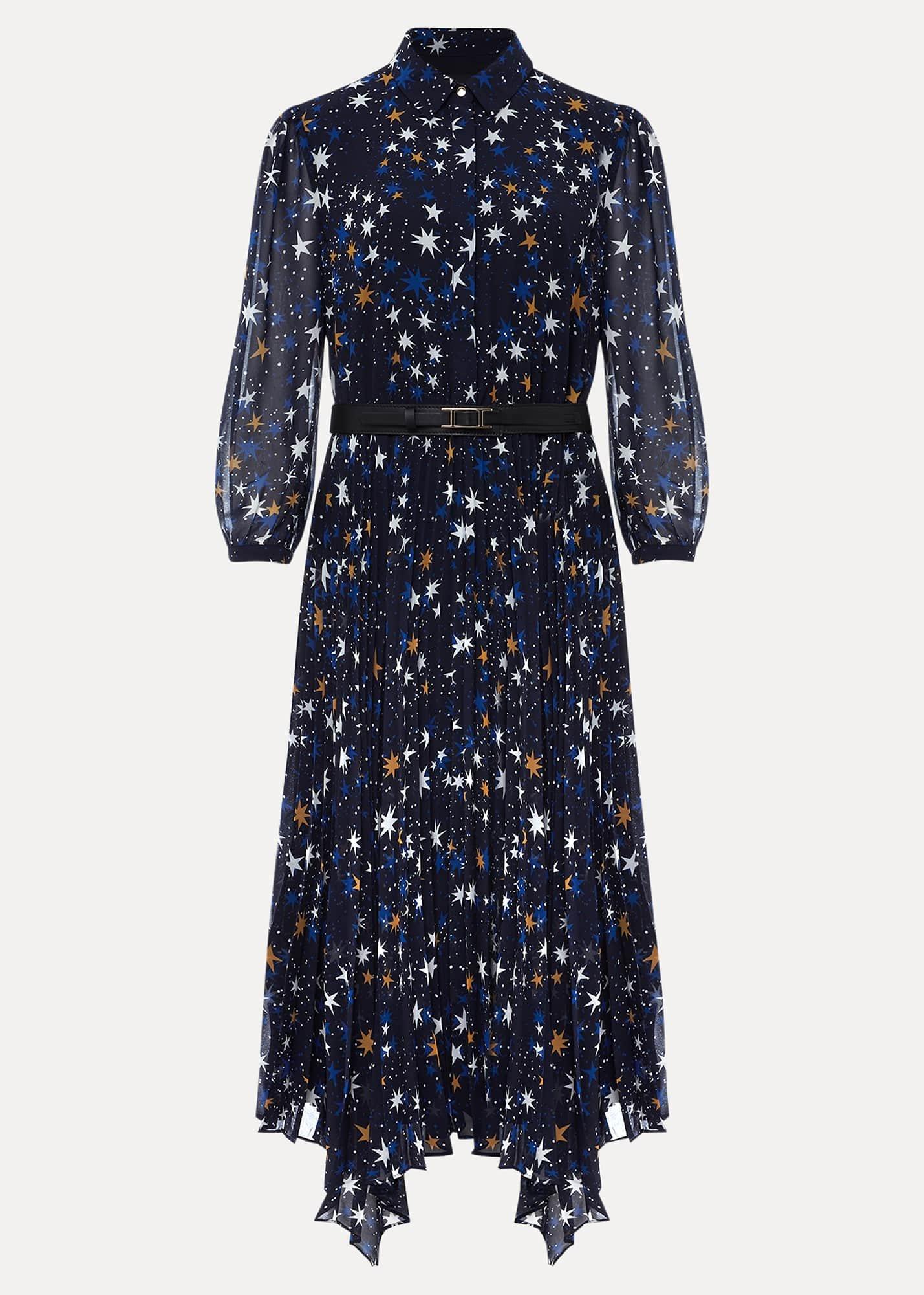 Dani Star Pleated Dress